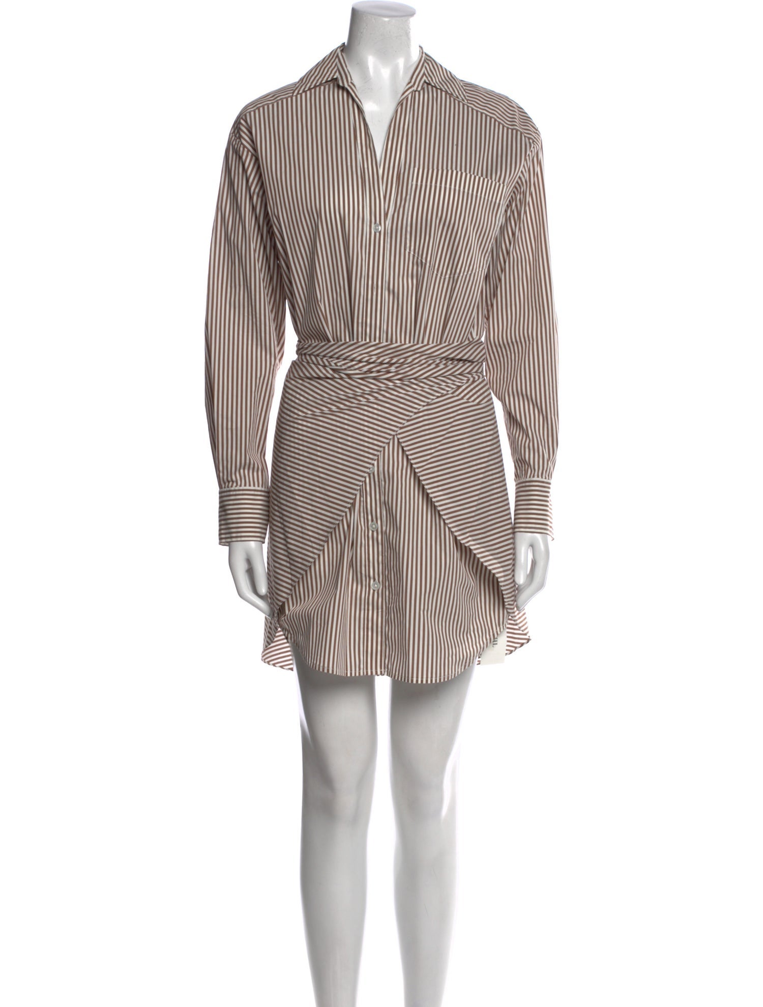 Veronica Beard Striped Mini Dress