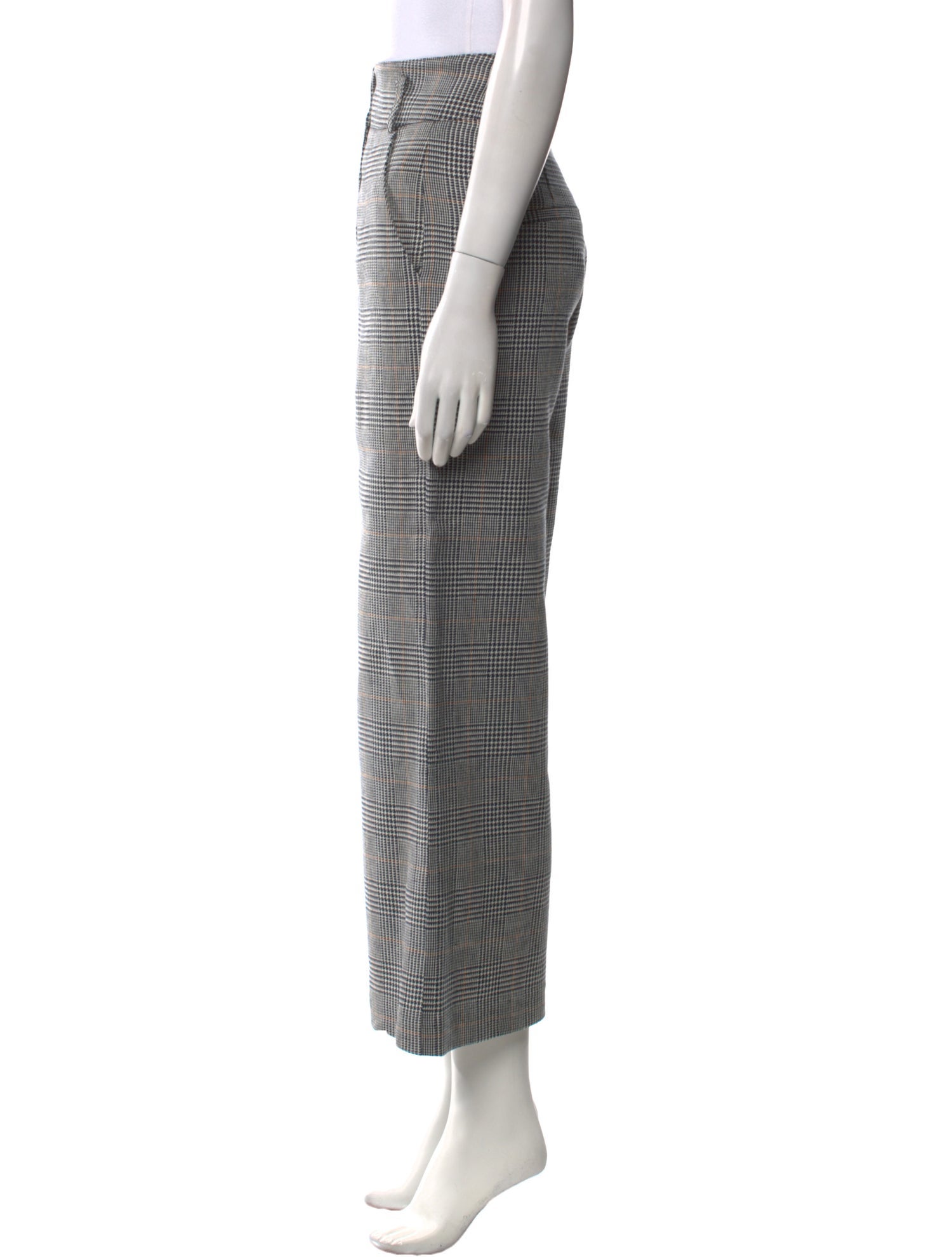 Veronica Beard Linen Wide Leg Pants