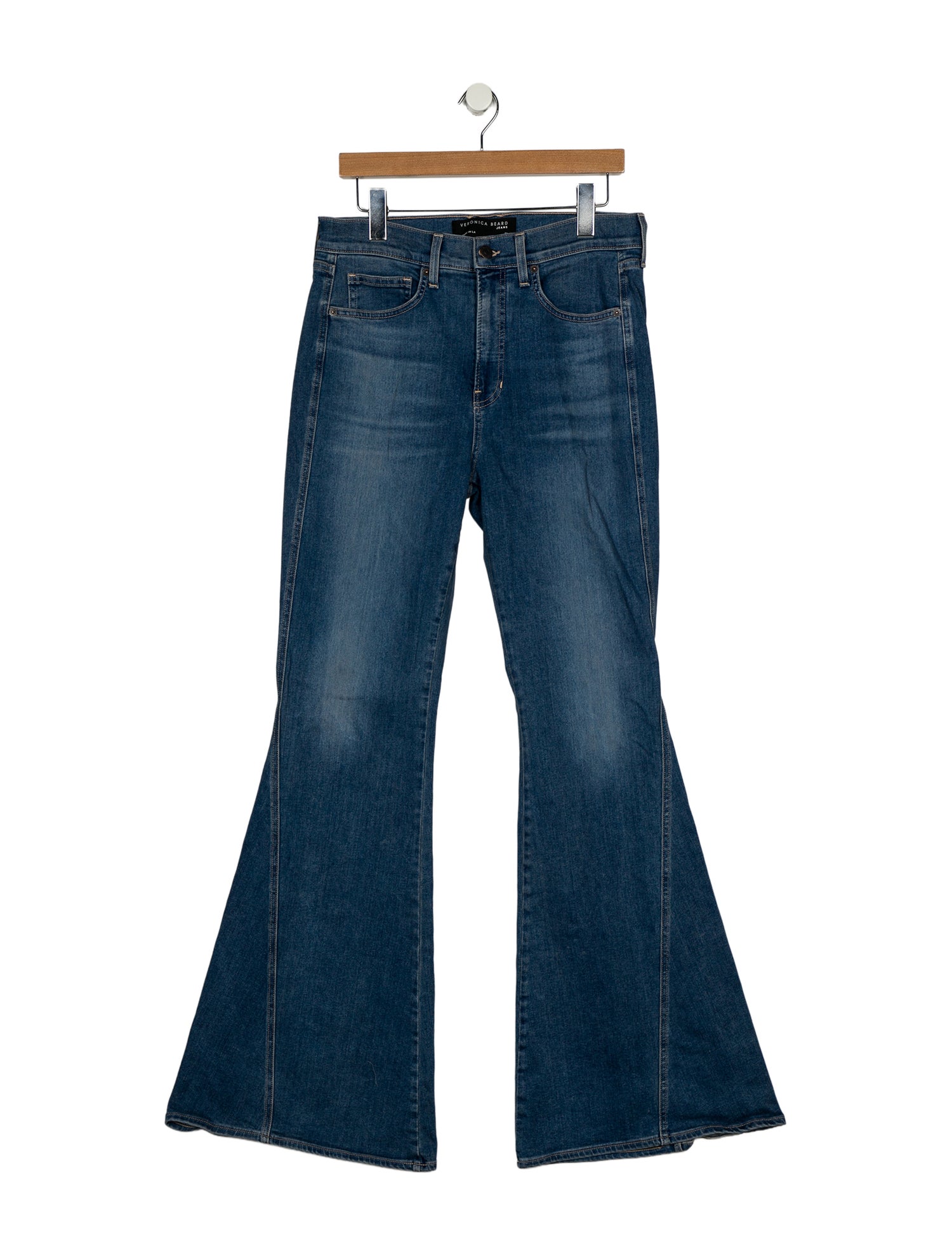 Veronica Beard High-Rise Wide Leg Jeans w/ Tags
