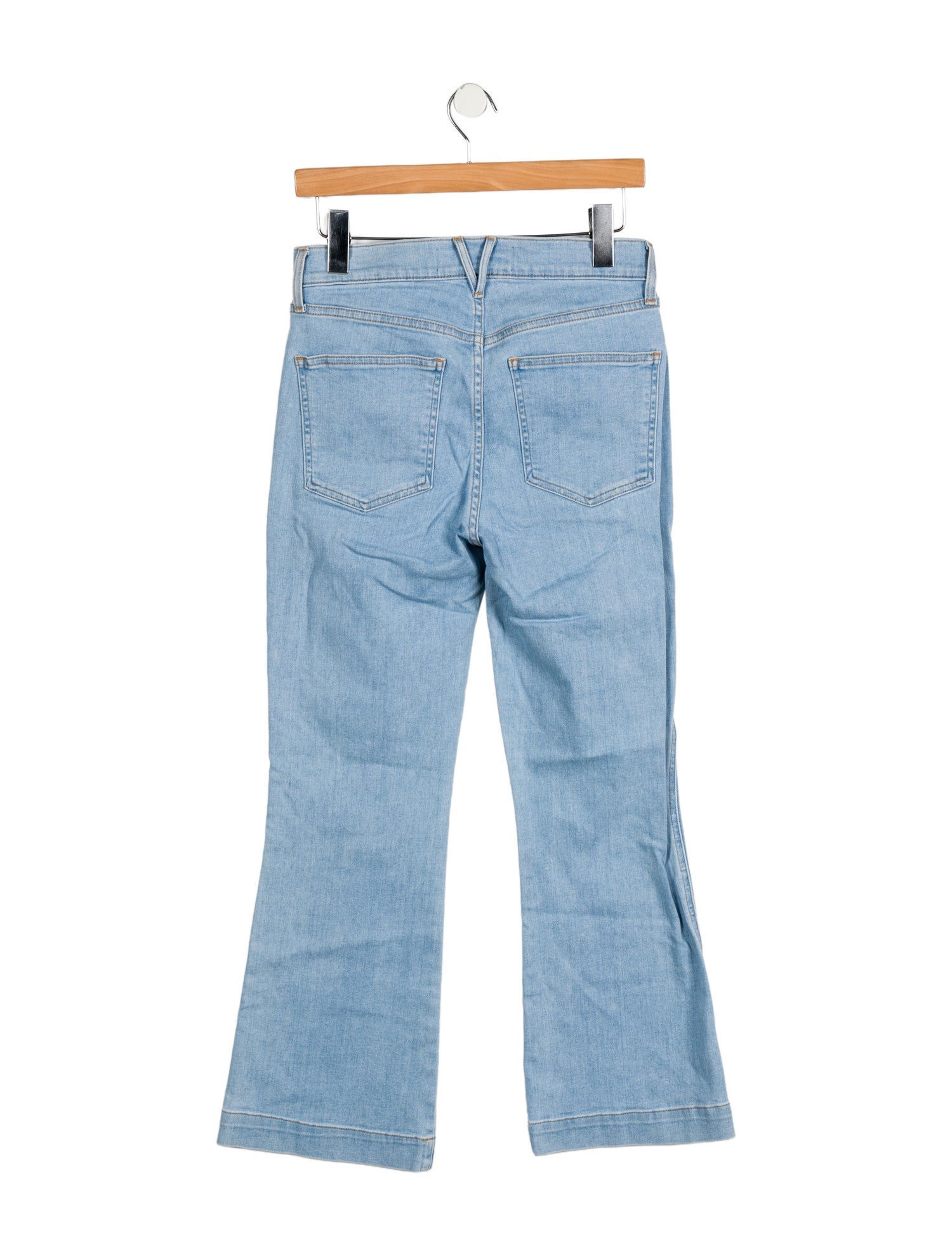 Veronica Beard Mid-Rise Flared Jeans
