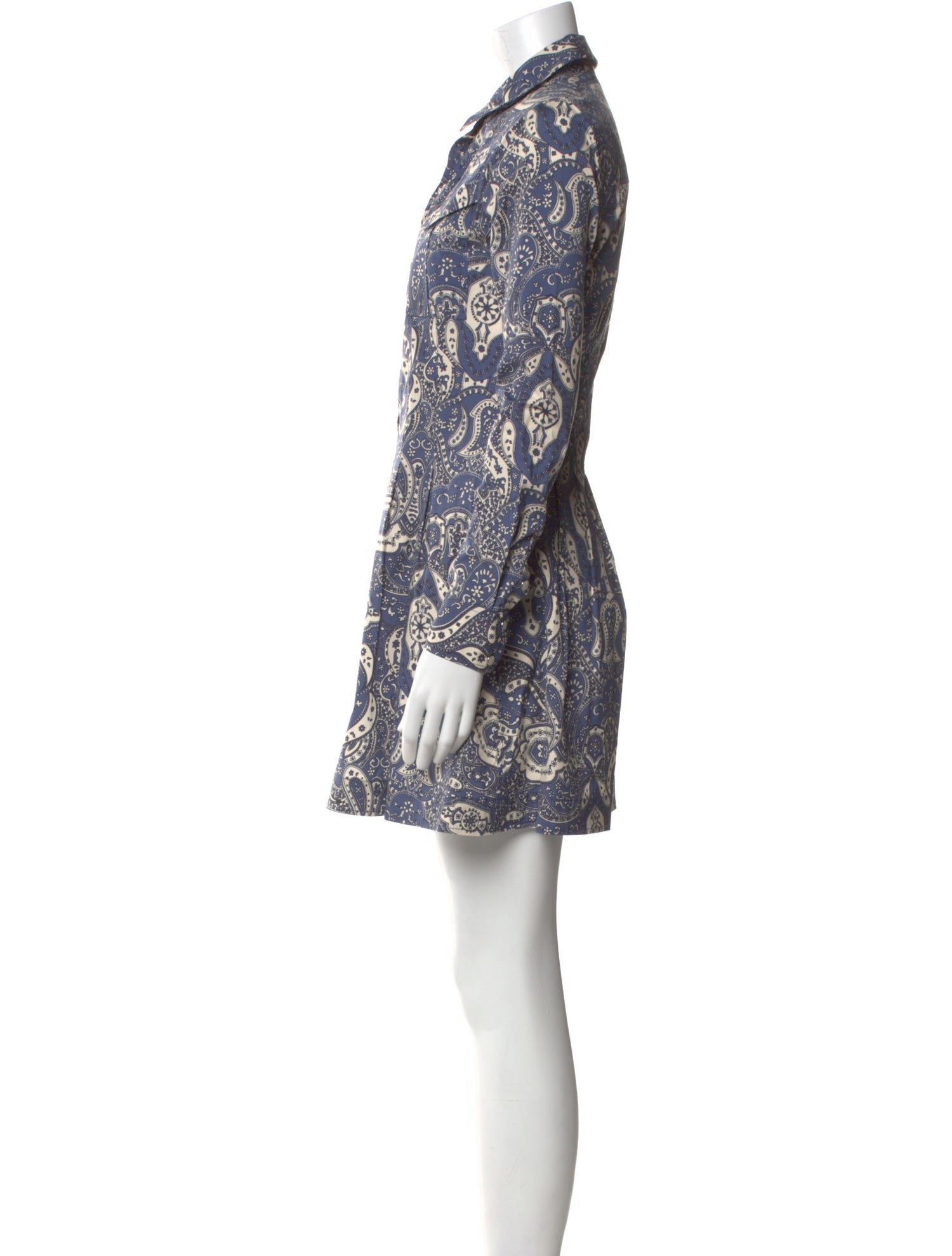 Veronica Beard Paisley Print Mini Dress