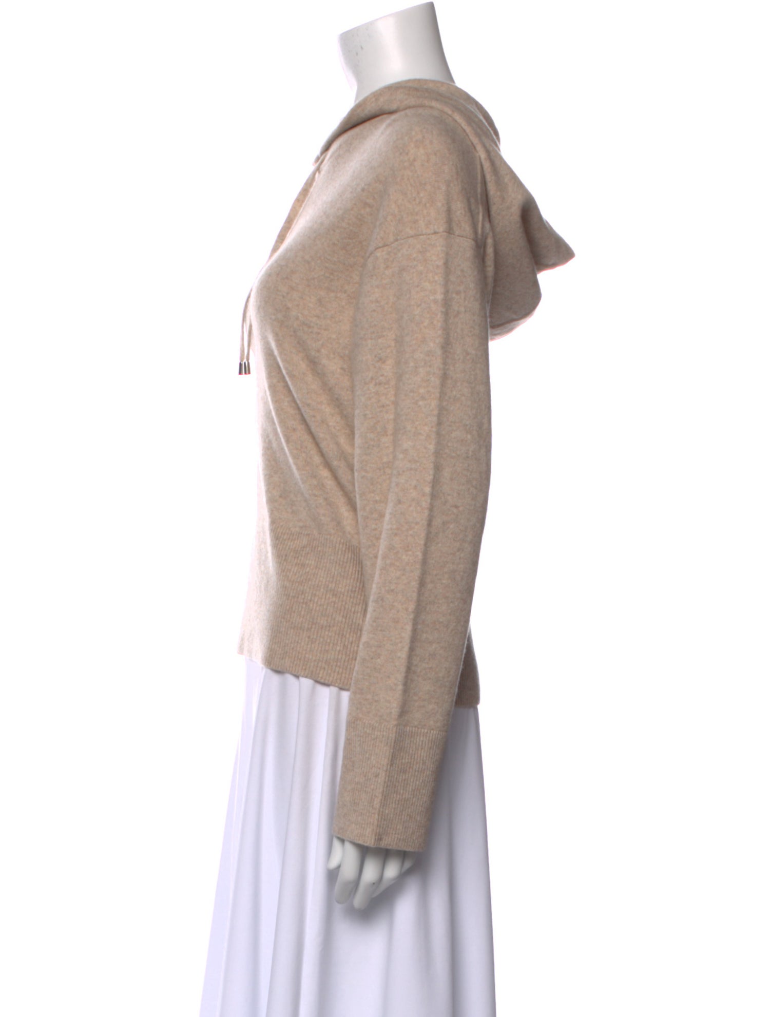 Veronica Beard Wool Mock Neck Sweatshirt