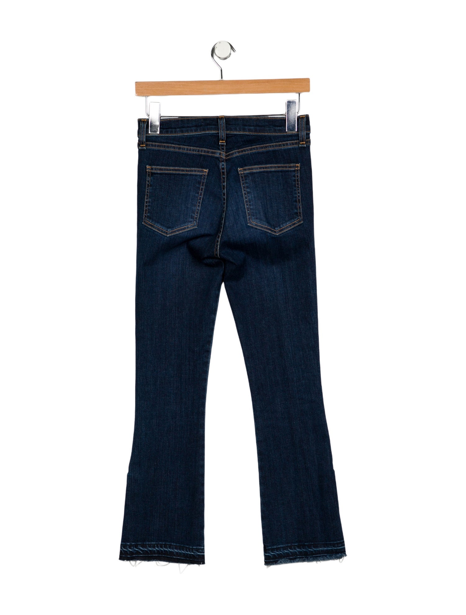 Veronica Beard Mid-Rise Flared Jeans