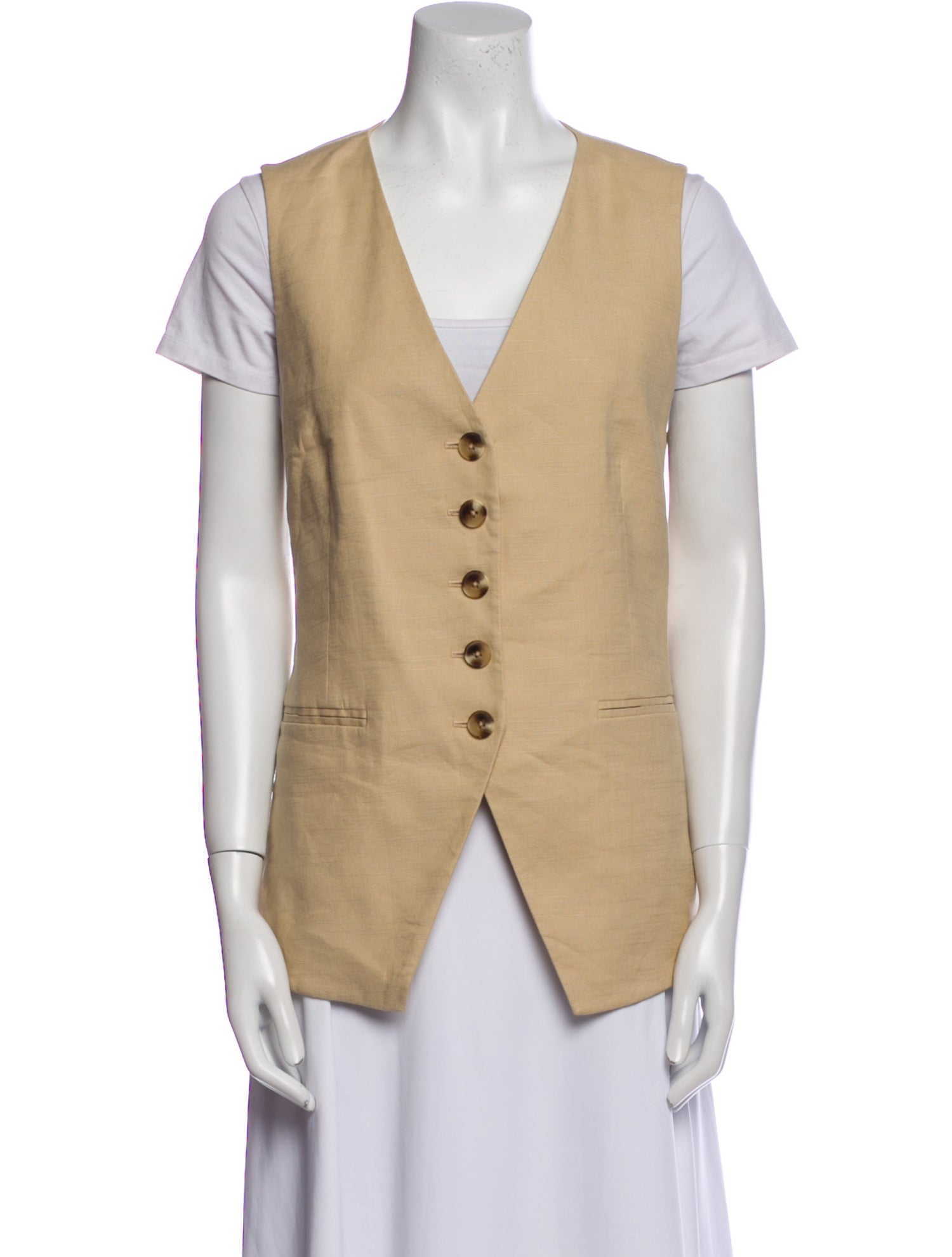 Veronica Beard Linen Vest