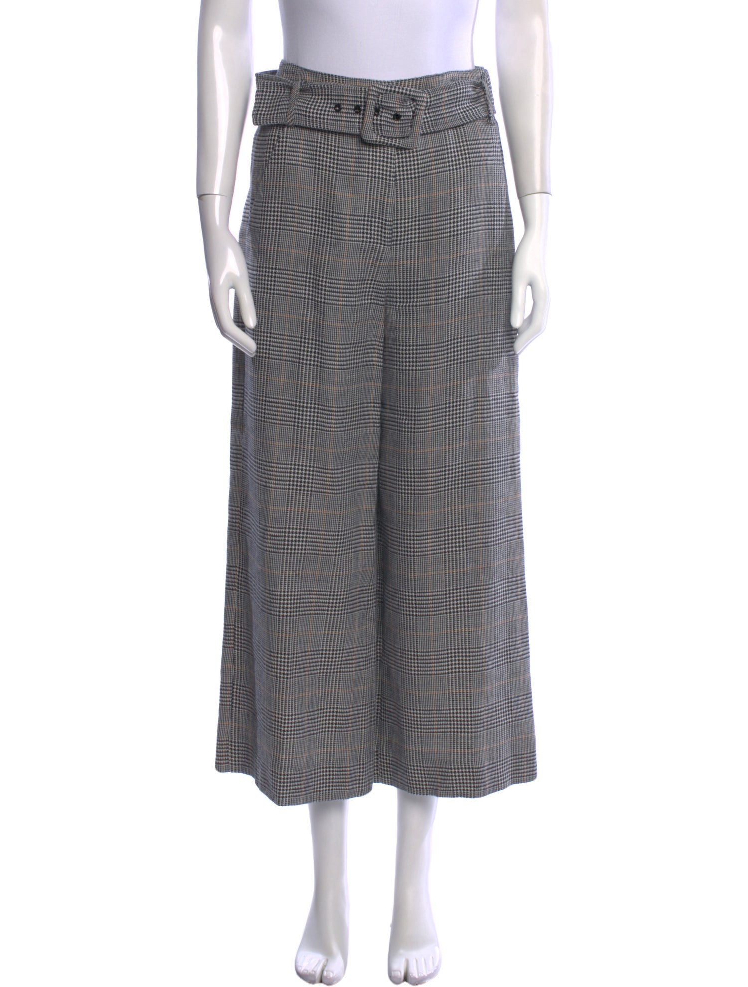 Veronica Beard Linen Wide Leg Pants