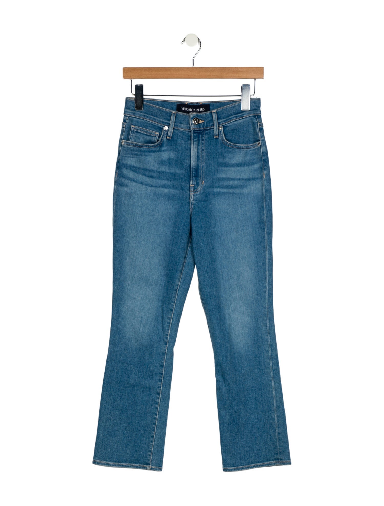 Veronica Beard Mid-Rise Straight Leg Jeans w/ Tags