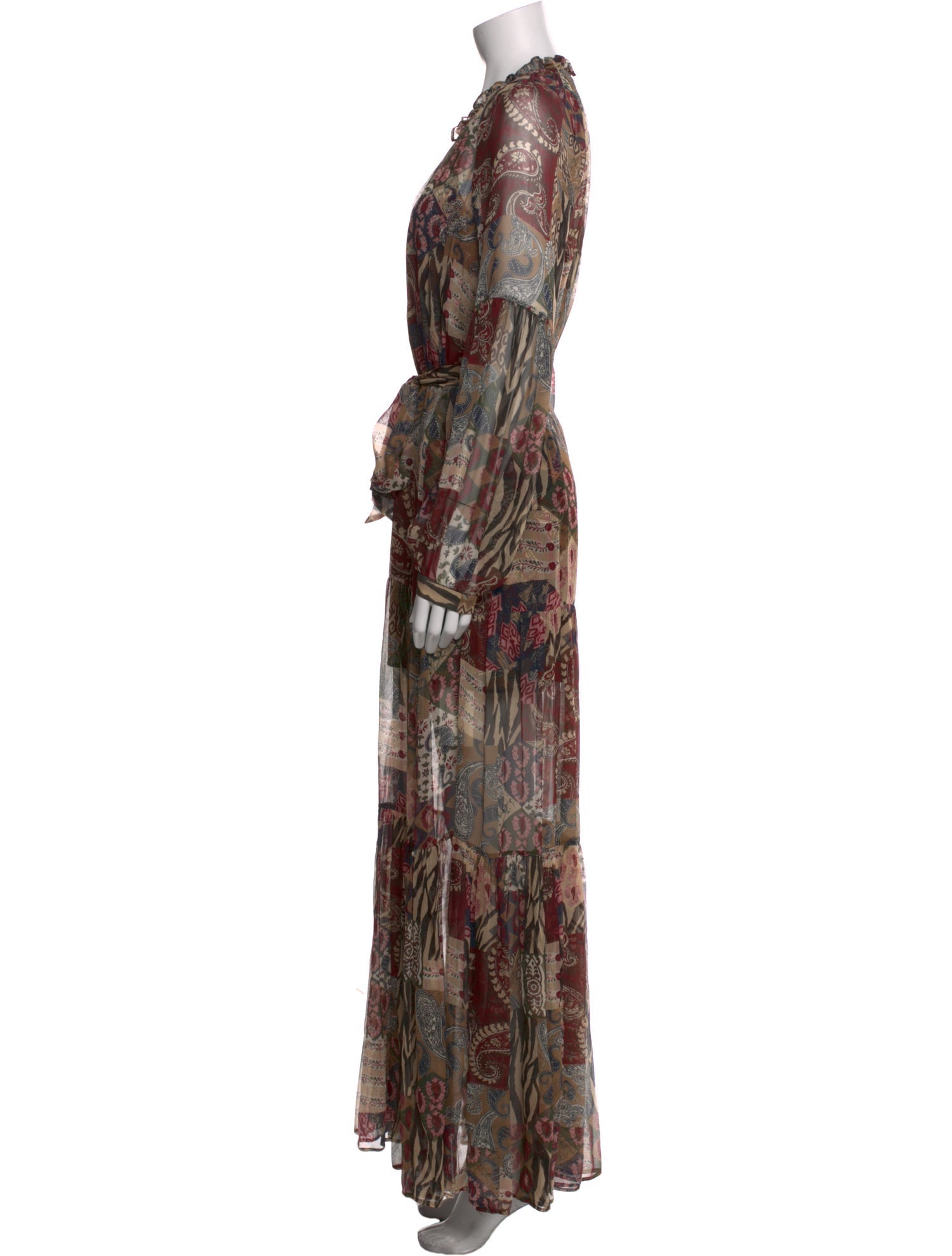 Veronica Beard Silk Long Dress
