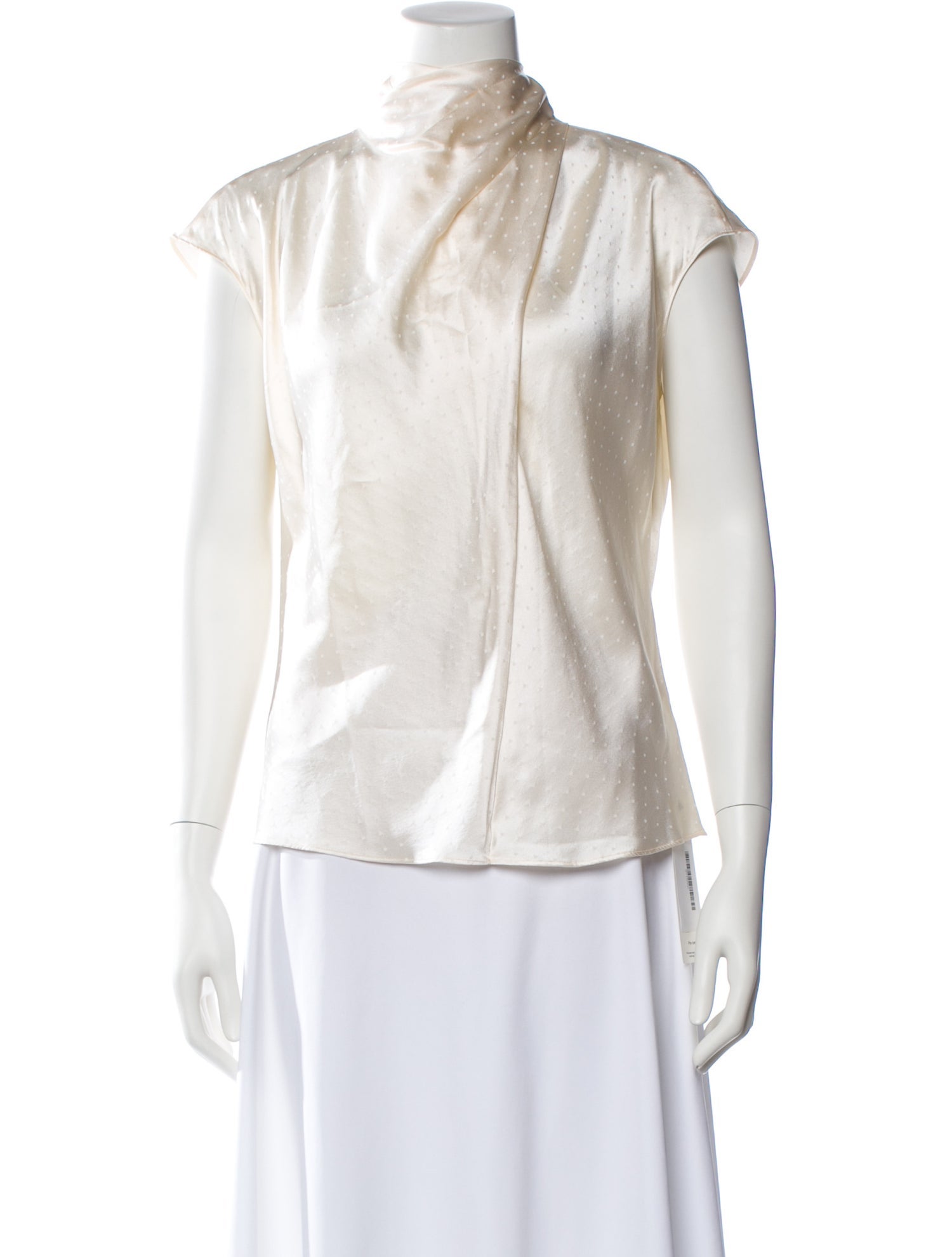 Veronica Beard Silk Cowl Neck Blouse