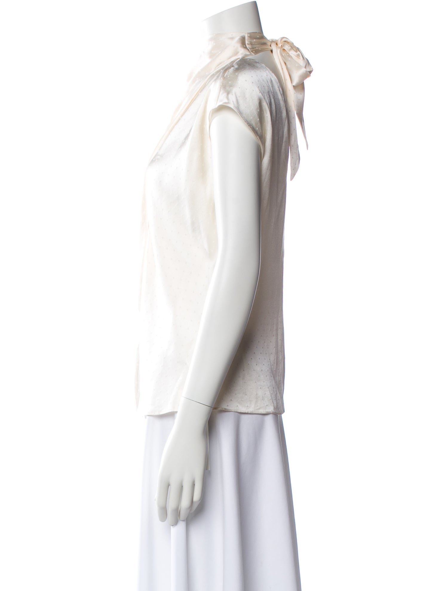 Veronica Beard Silk Cowl Neck Blouse