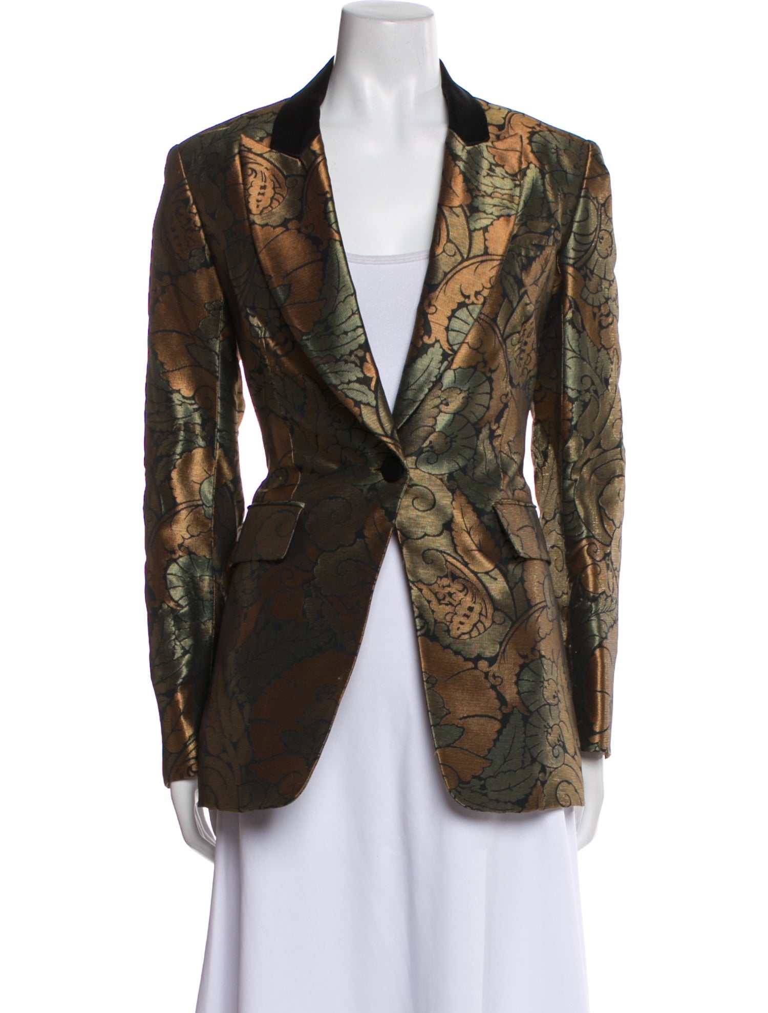 Veronica Beard Paisley Print Blazer