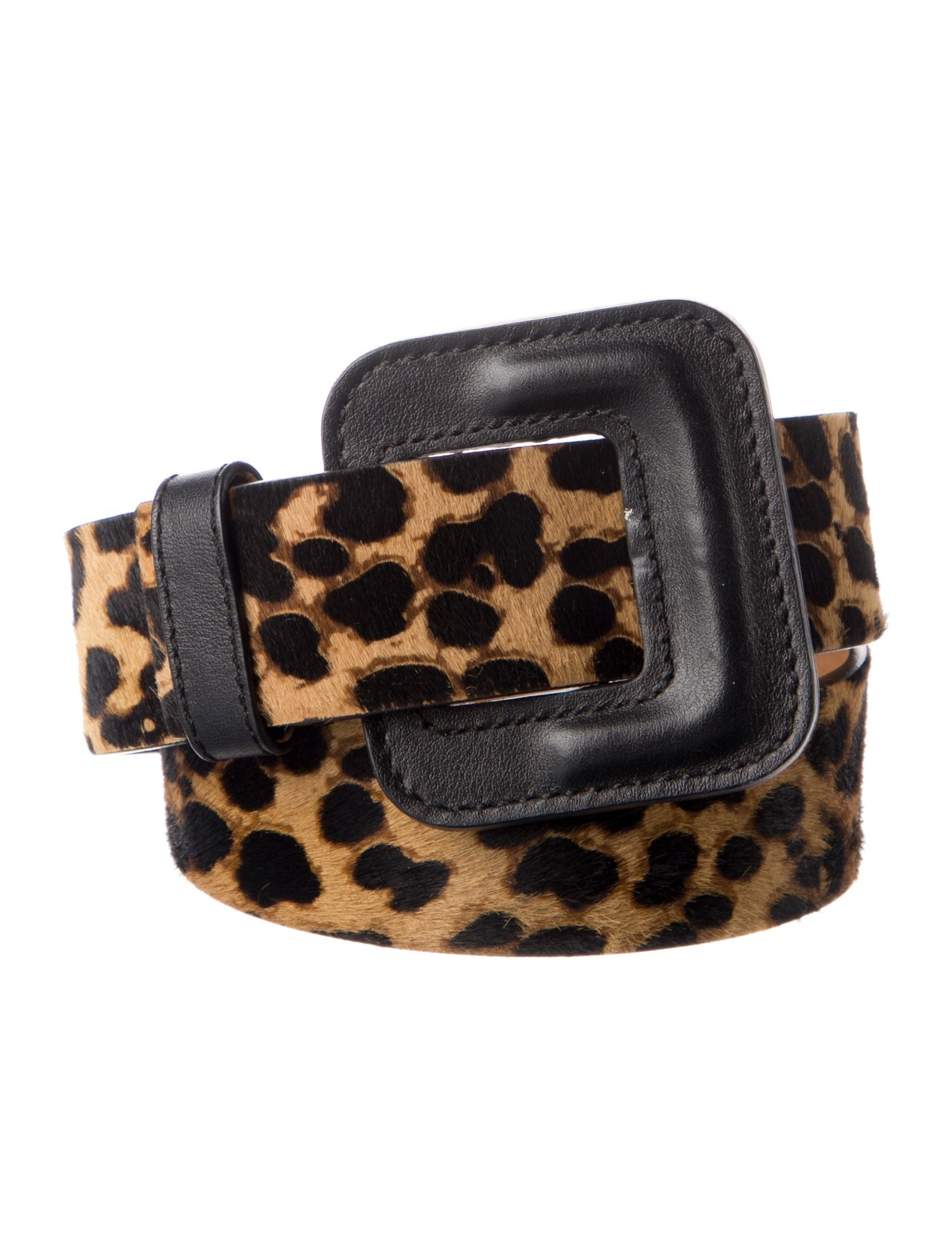 Veronica Beard Ponyhair Waist Belt