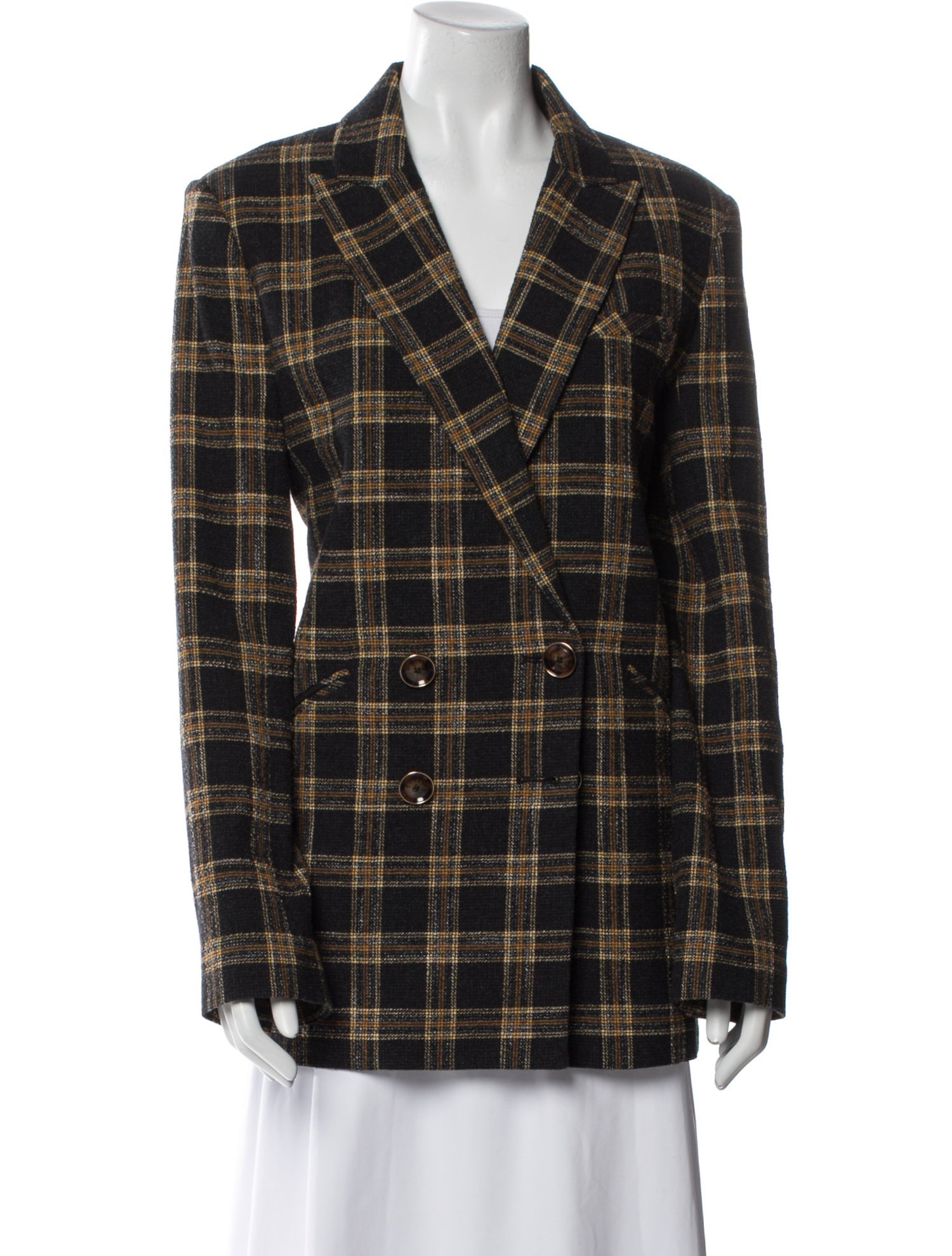 Veronica Beard Plaid Print Blazer w/ Tags