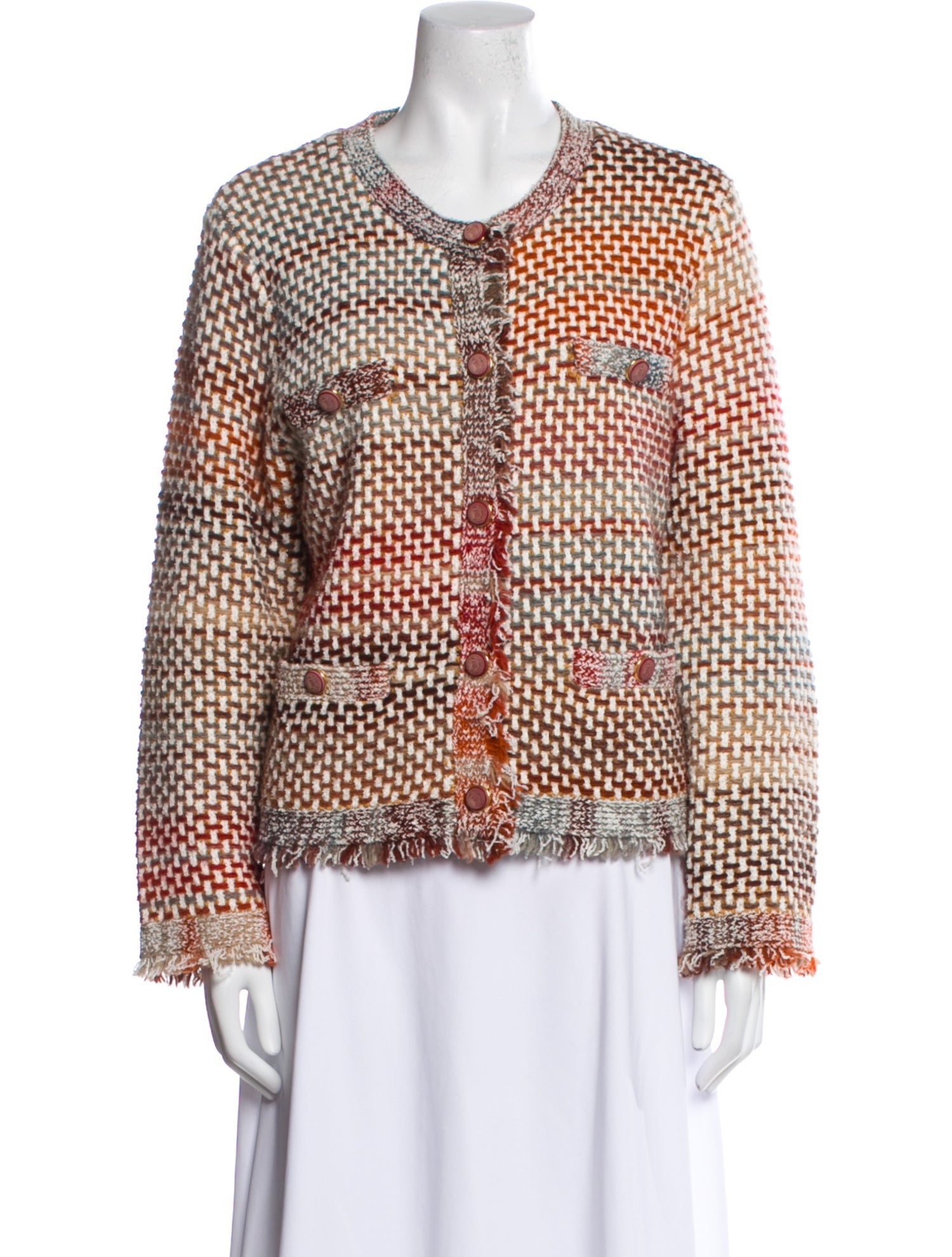 Veronica Beard Printed Evening Jacket