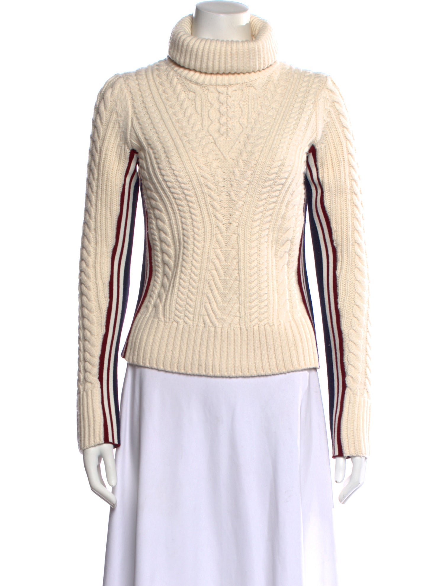 Veronica Beard Wool Striped Sweater