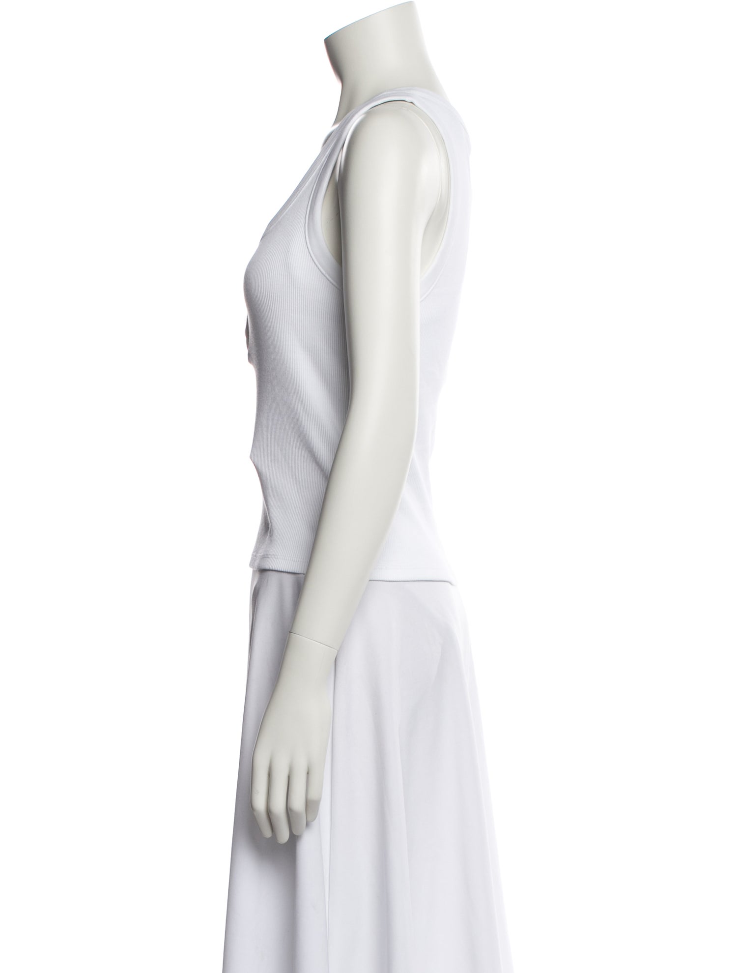 Veronica Beard Scoop Neck Sleeveless Top