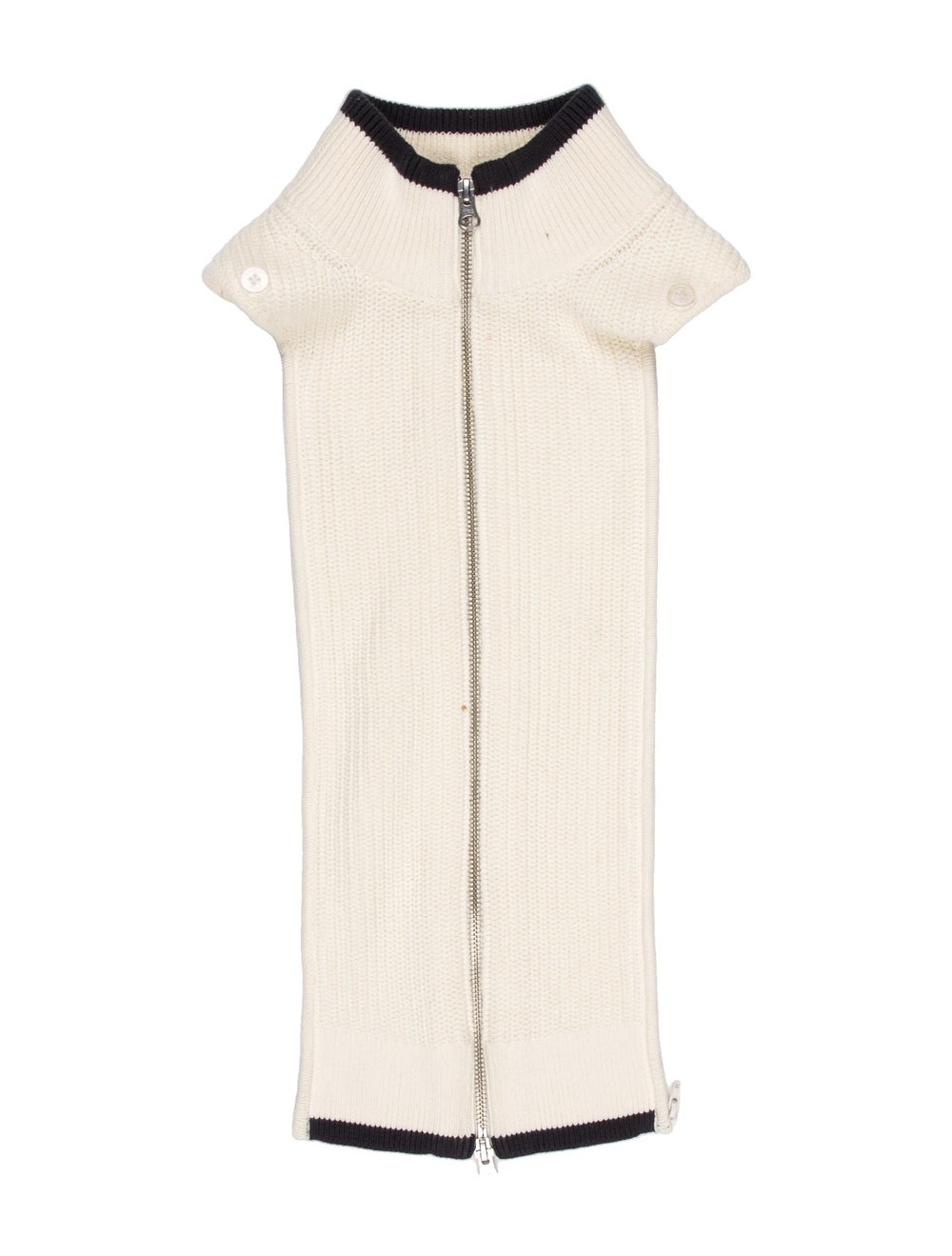 Veronica Beard Cashmere Colorblock Pattern Dickey - image 1