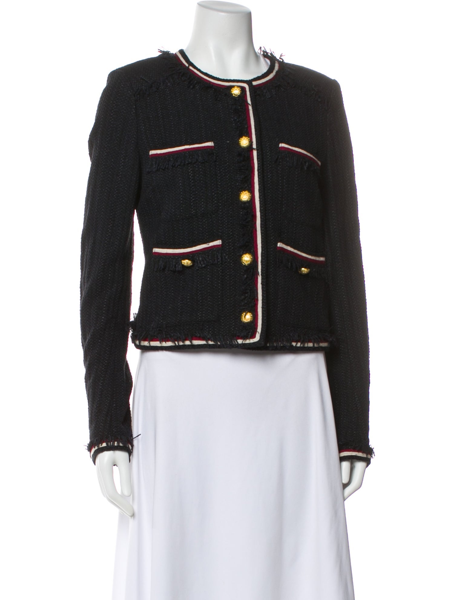 Veronica Beard Colorblock Pattern Jacket