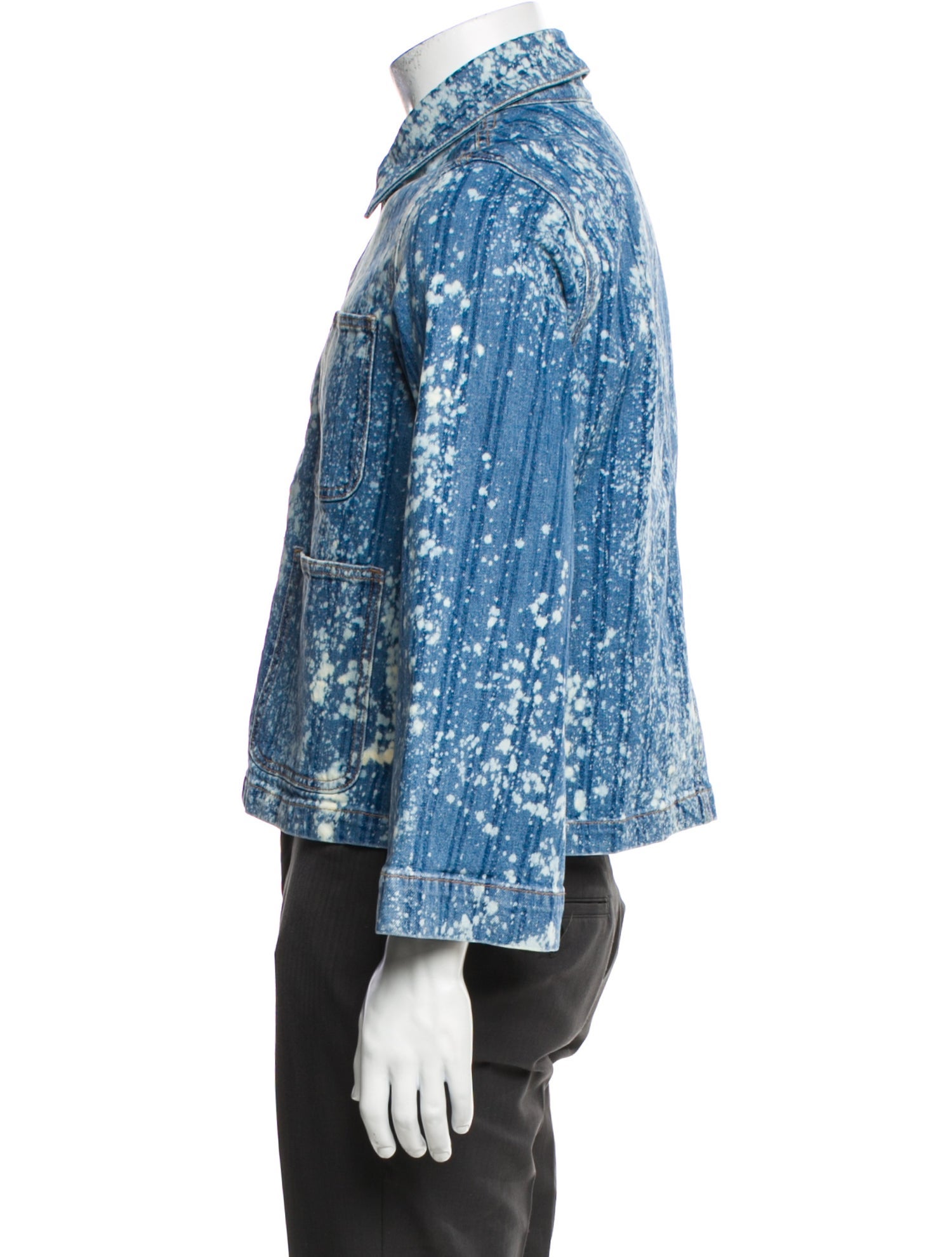 Veronica Beard Printed Denim Jacket w/ Tags