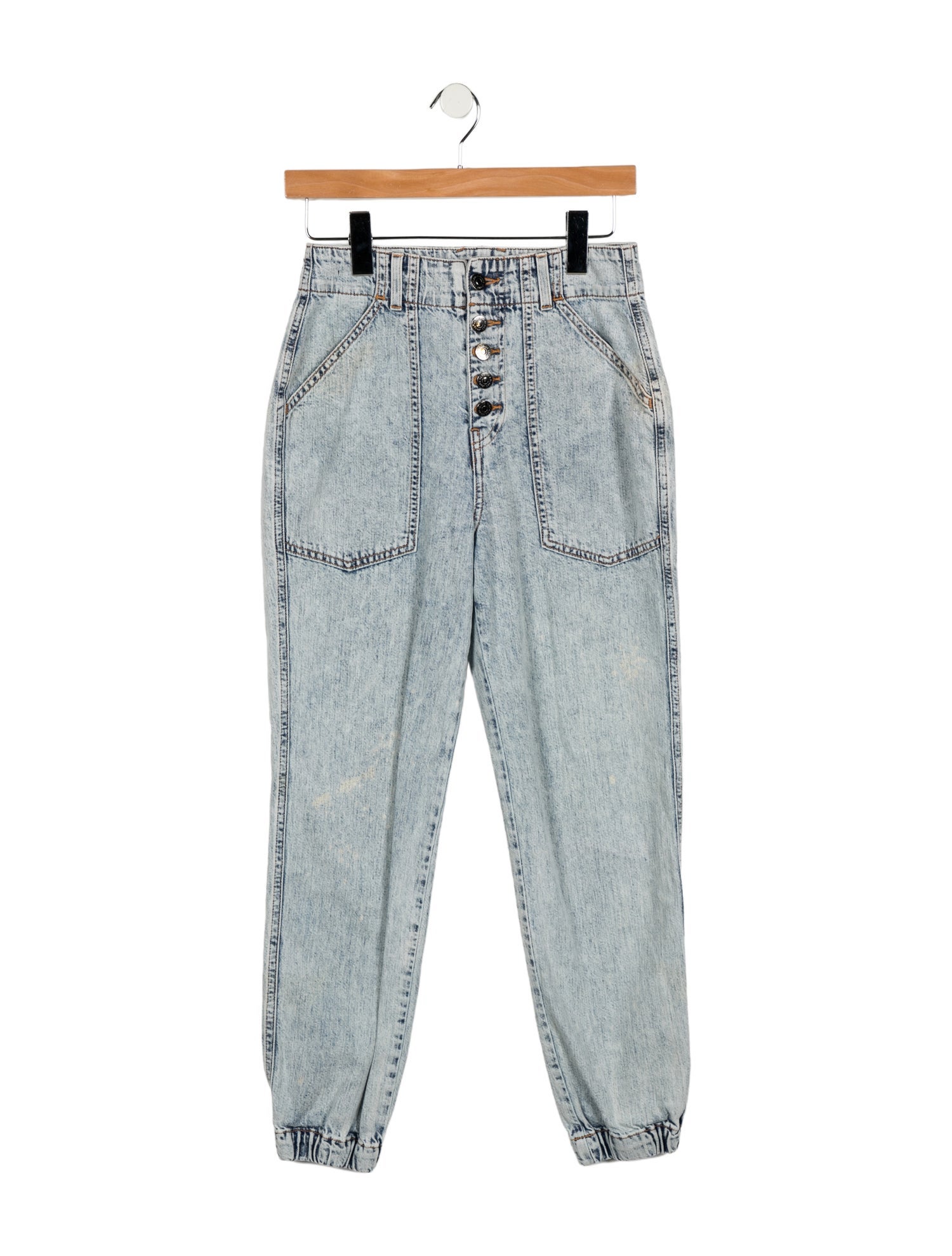 Veronica Beard High-Rise Skinny Leg Jeans