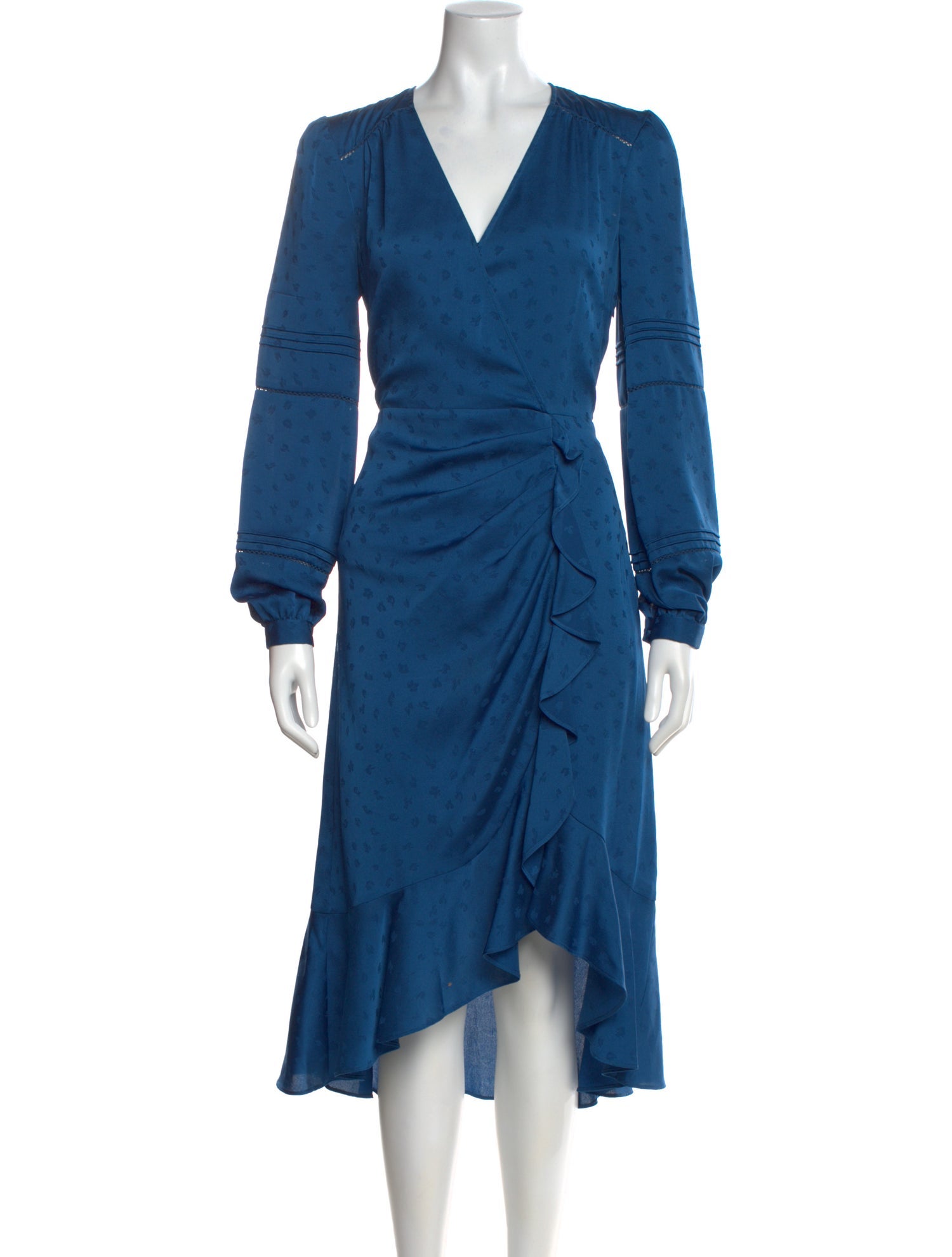 Veronica Beard V-Neck Knee-Length Dress