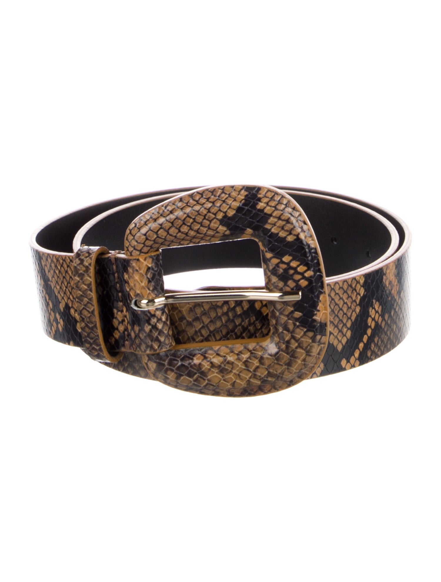 Veronica Beard Embossed Leather Belt