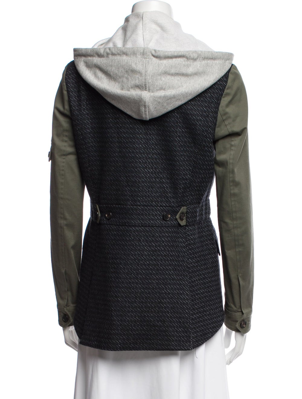 Veronica Beard Wool Tweed Pattern Blazer - image 3