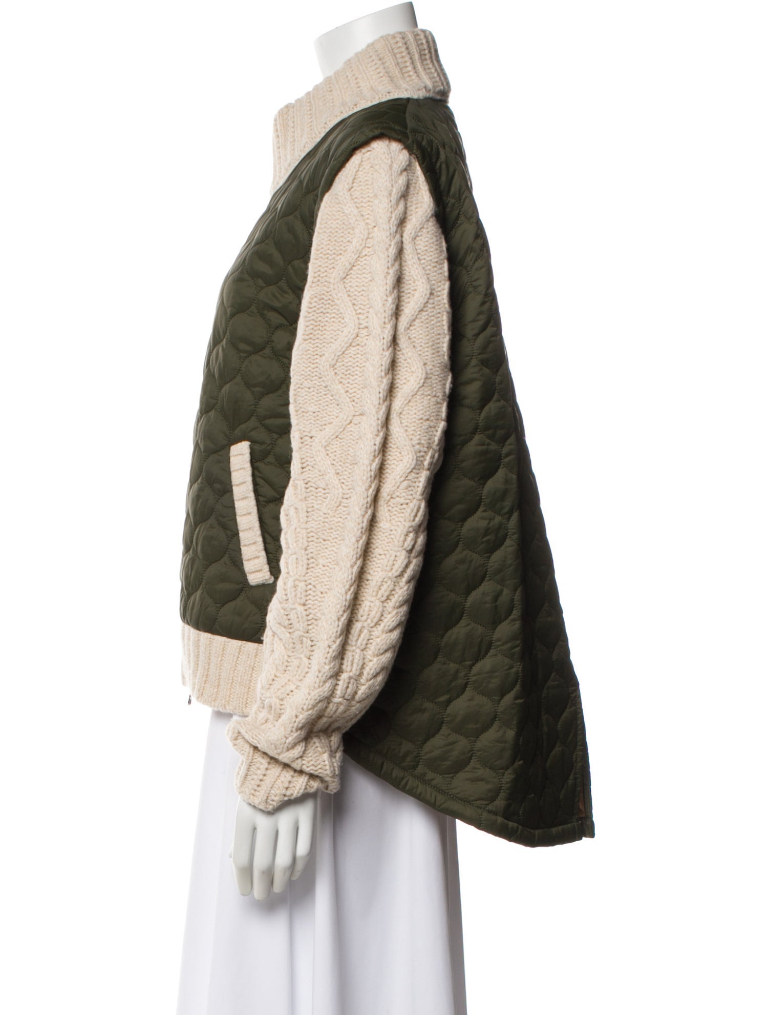 Veronica Beard Wool Printed Bomber Jacket