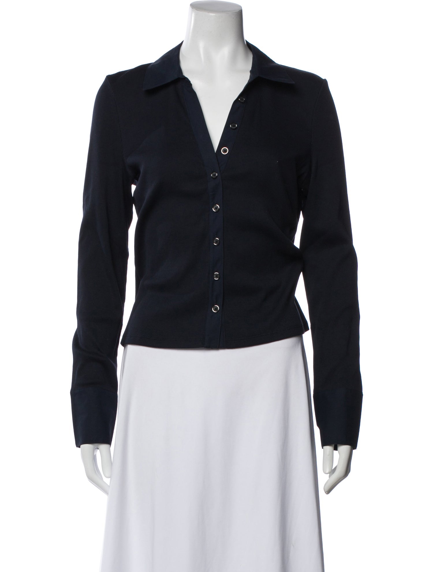 Veronica Beard Long Sleeve Button-Up Top w/ Tags