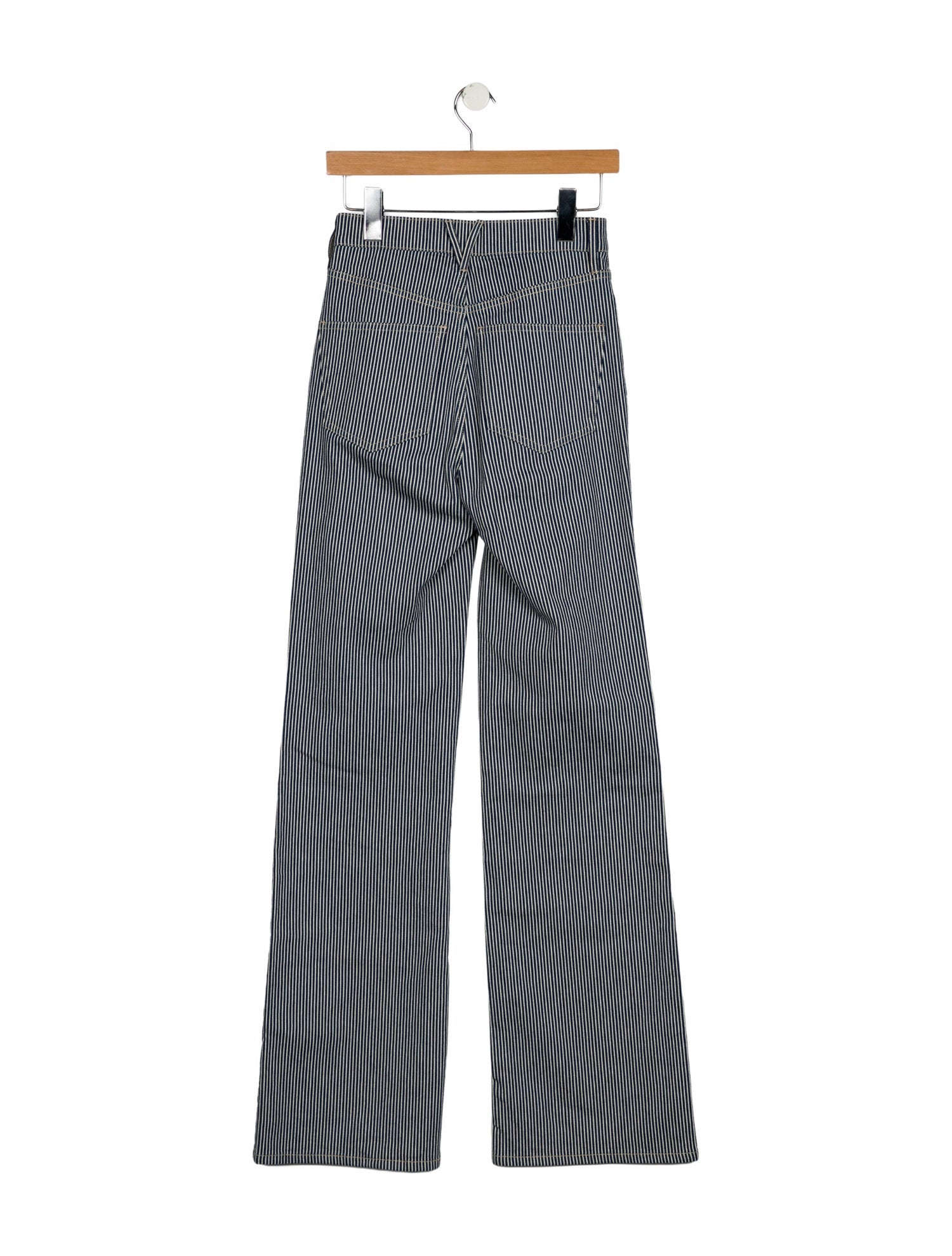 Veronica Beard High-Rise Wide Leg Jeans