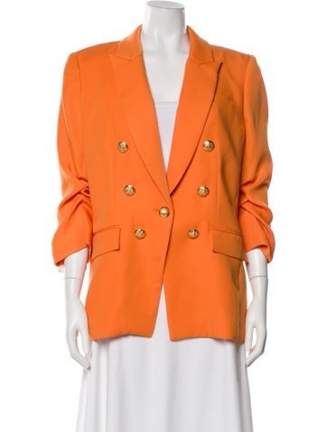 Pre-owned Veronica Beard Blazer In Orange