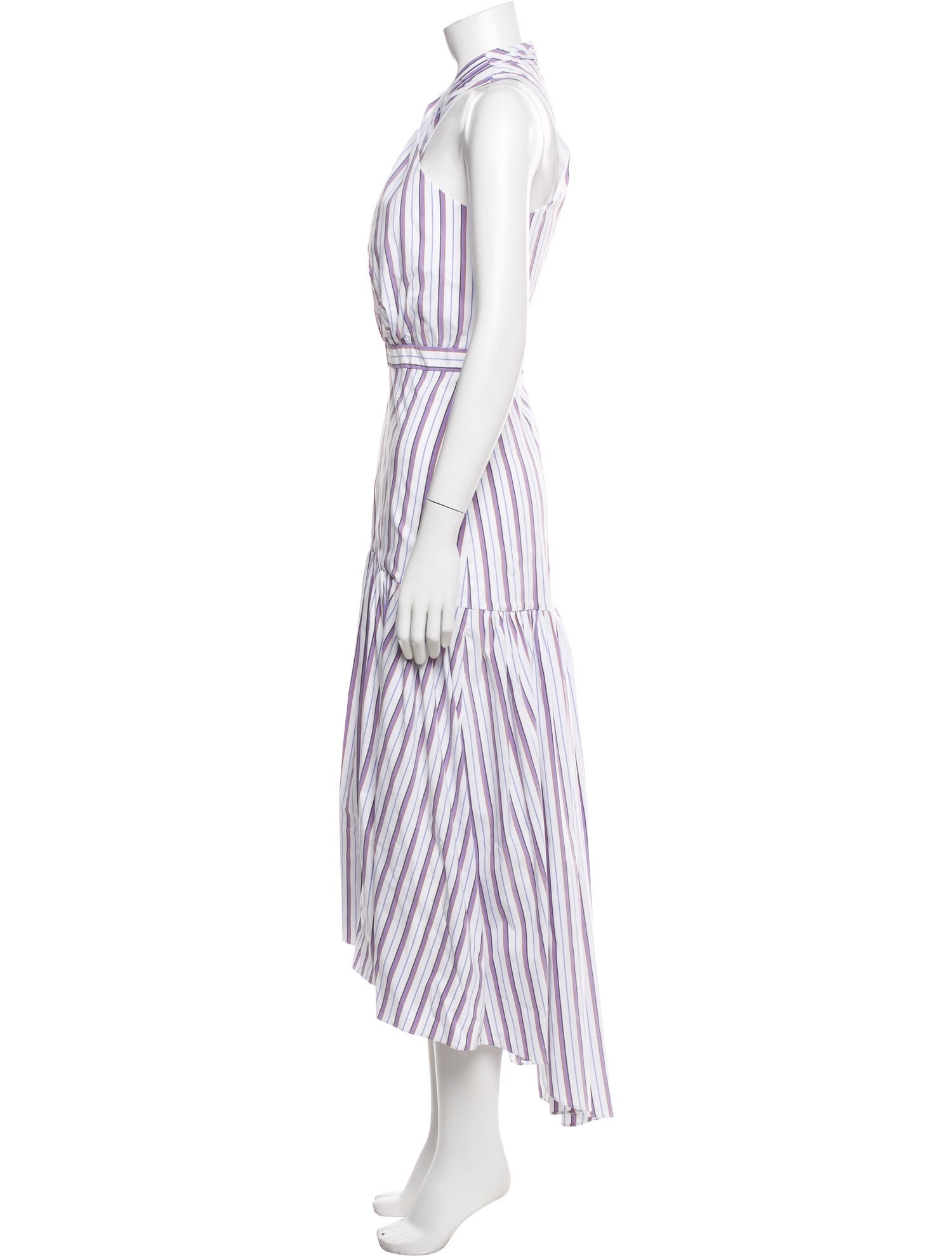 Veronica Beard Striped Long Dress