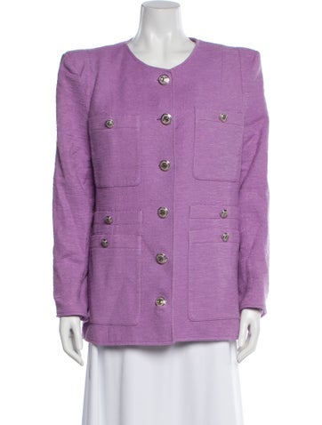 Pre-owned Veronica Beard Evening Jacket In Purple