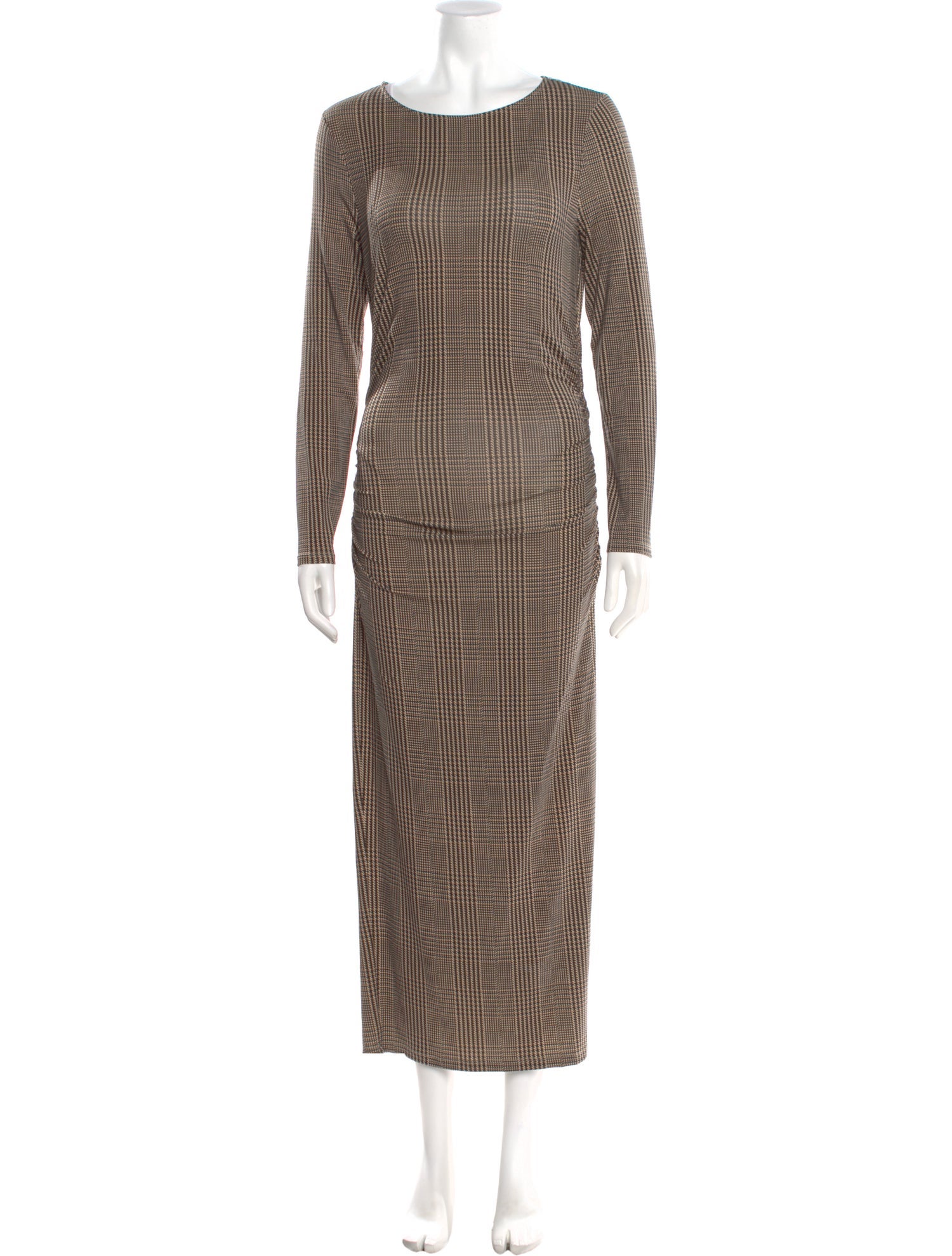 Veronica Beard Houndstooth Print Long Dress w/ Tags