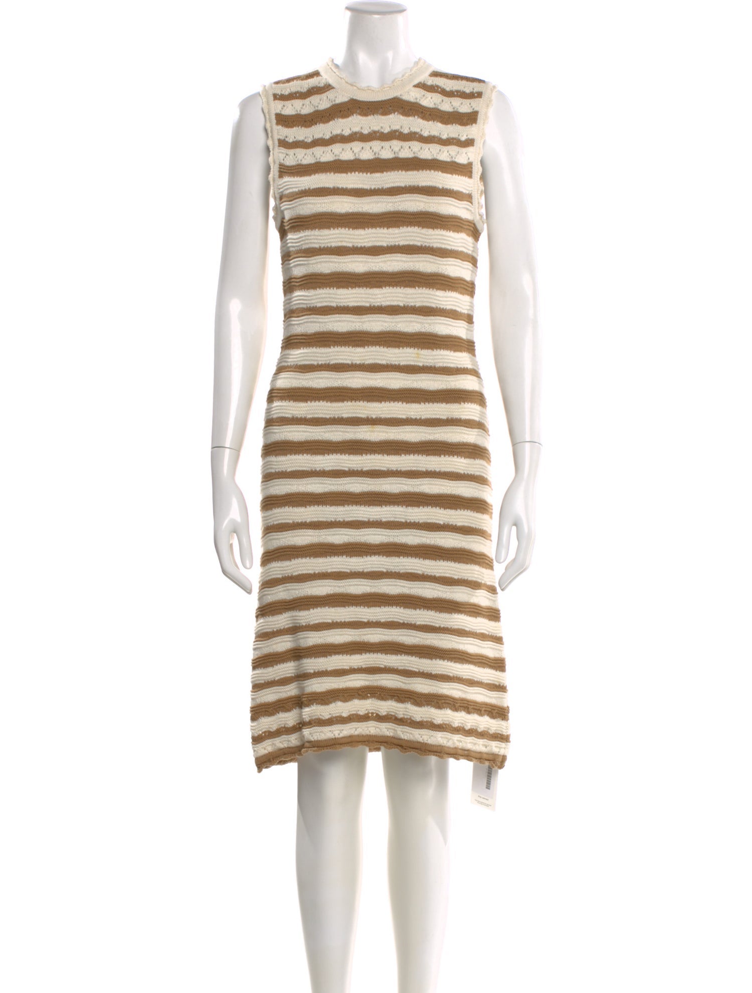 Veronica Beard Striped Knee-Length Dress
