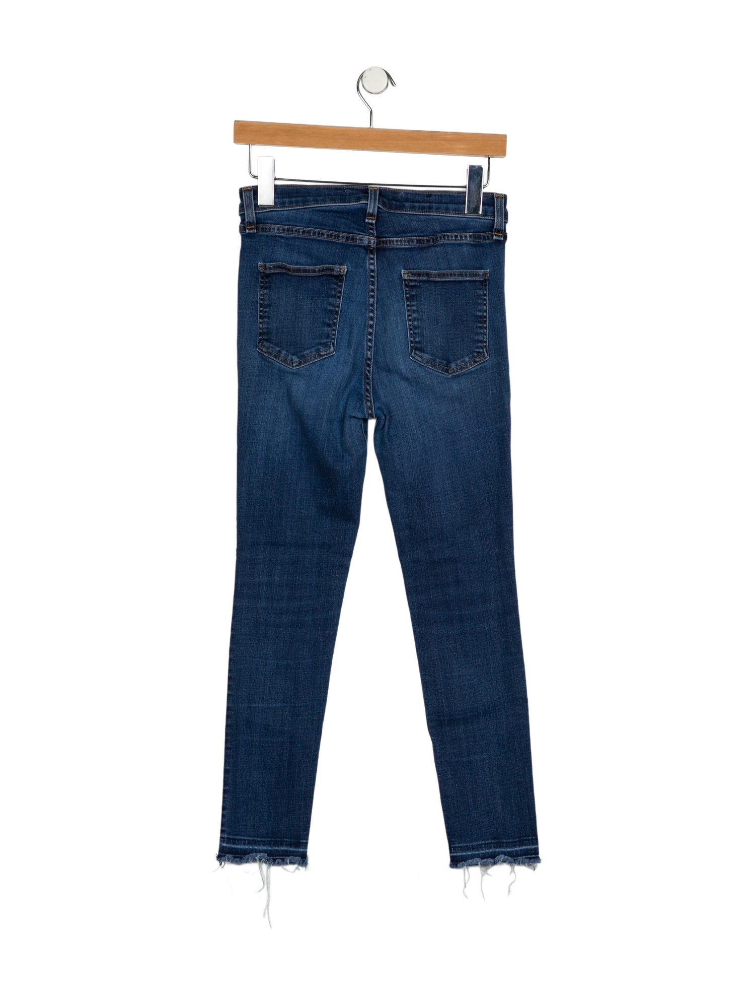 Veronica Beard Mid-Rise Skinny Leg Jeans