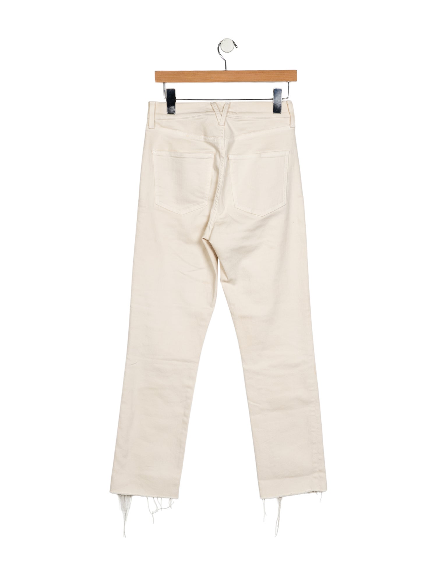 Veronica Beard High-Rise Straight Leg Jeans