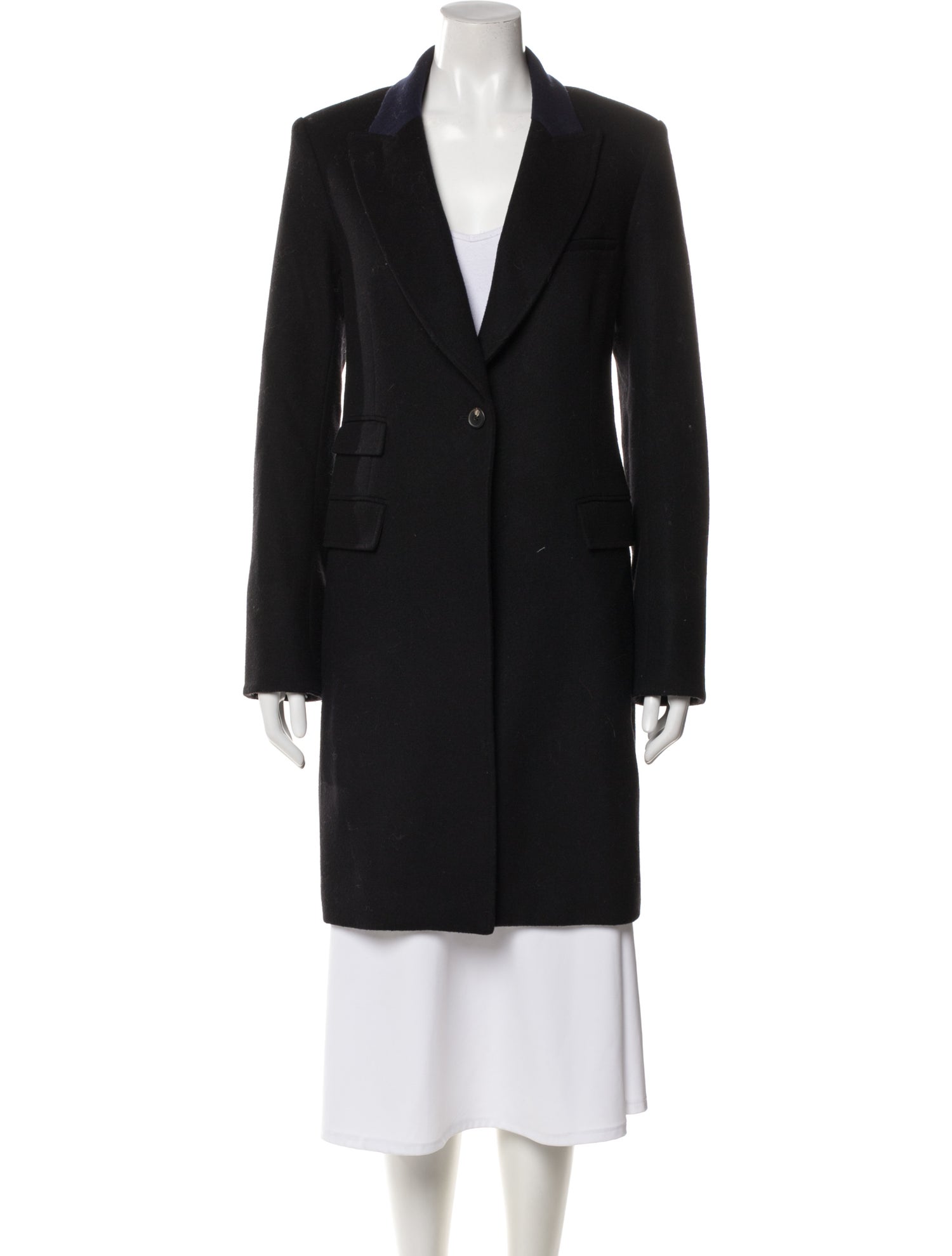 Veronica Beard Virgin Wool Peacoat