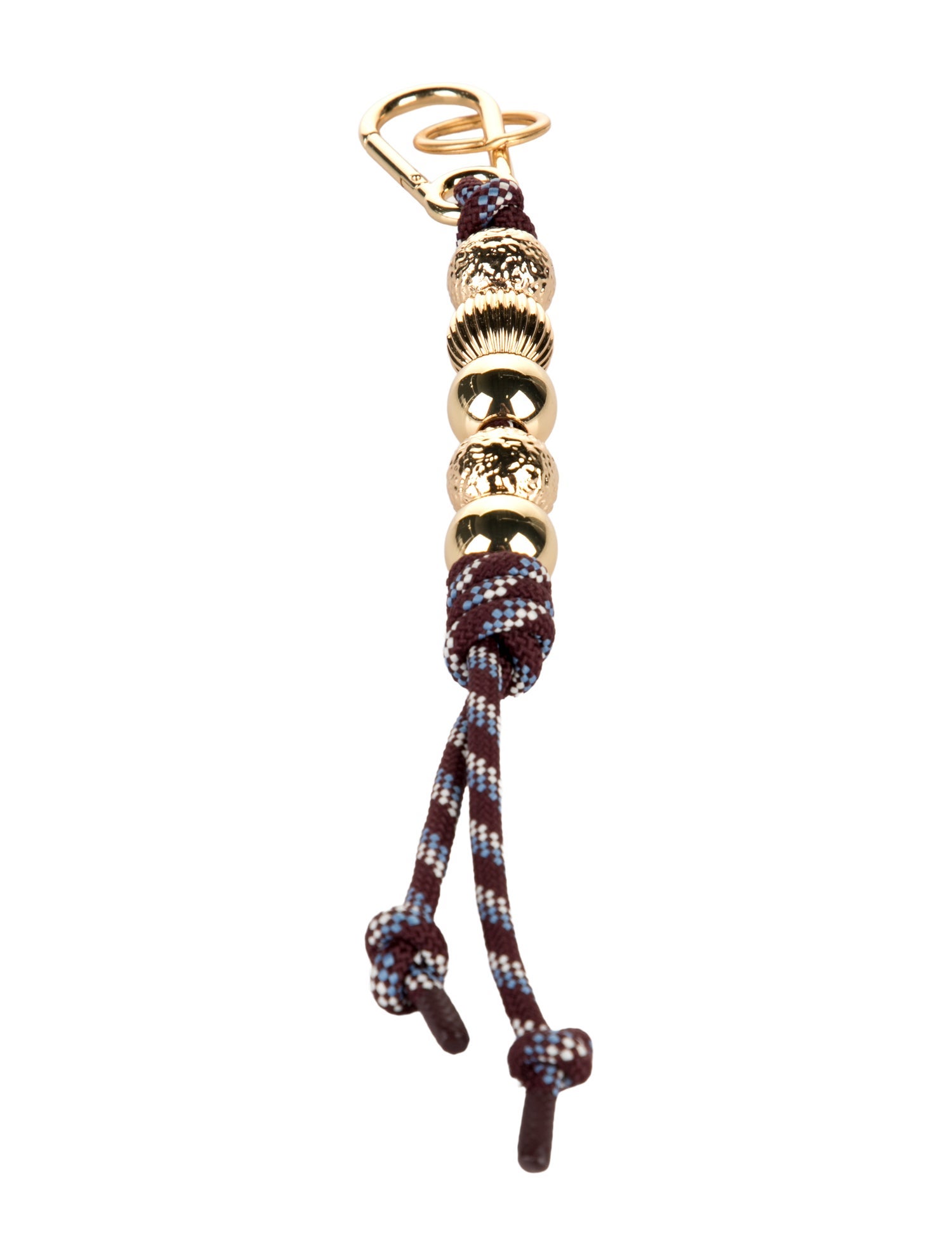 Veronica Beard Beaded Rope Keychain