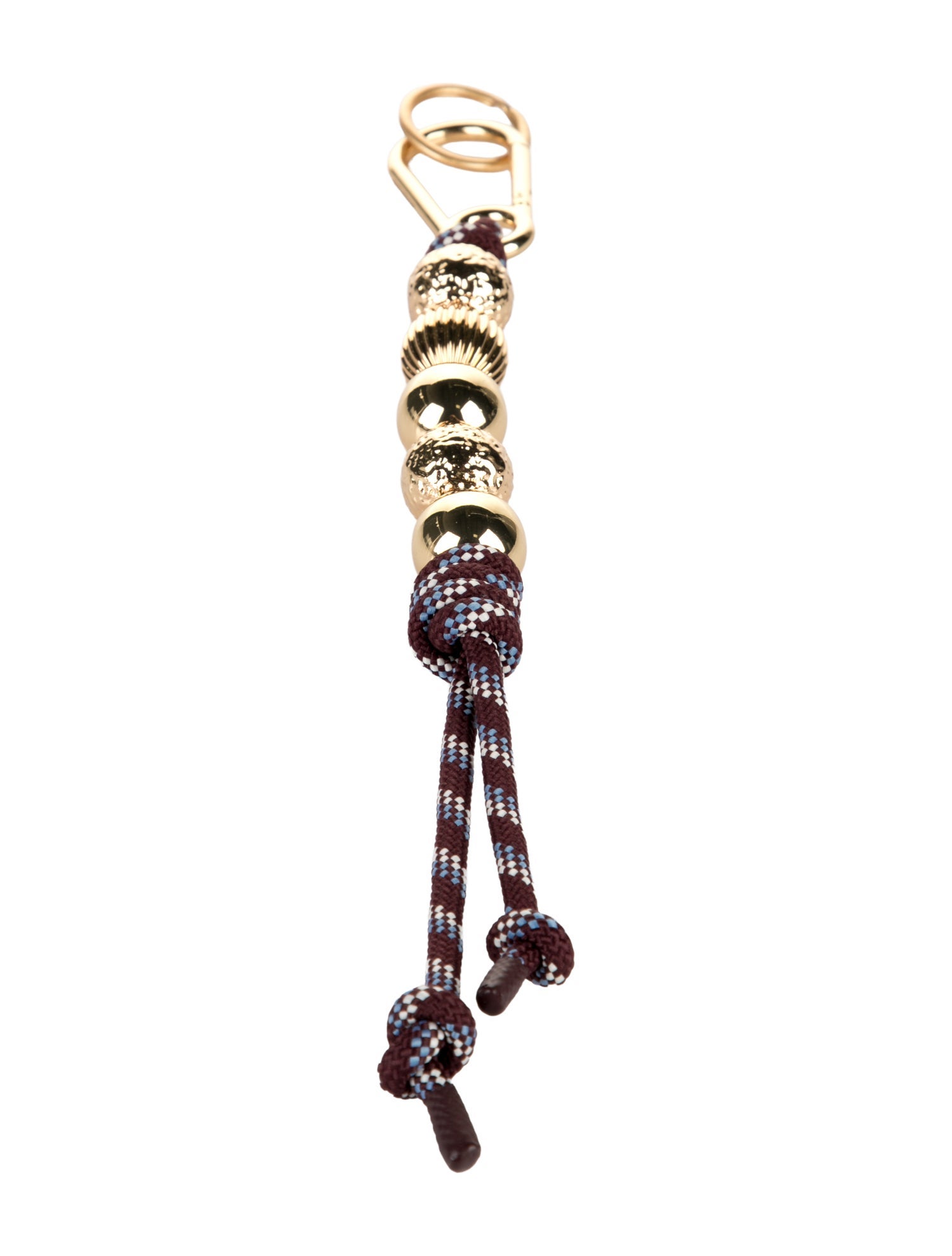 Veronica Beard Beaded Rope Keychain