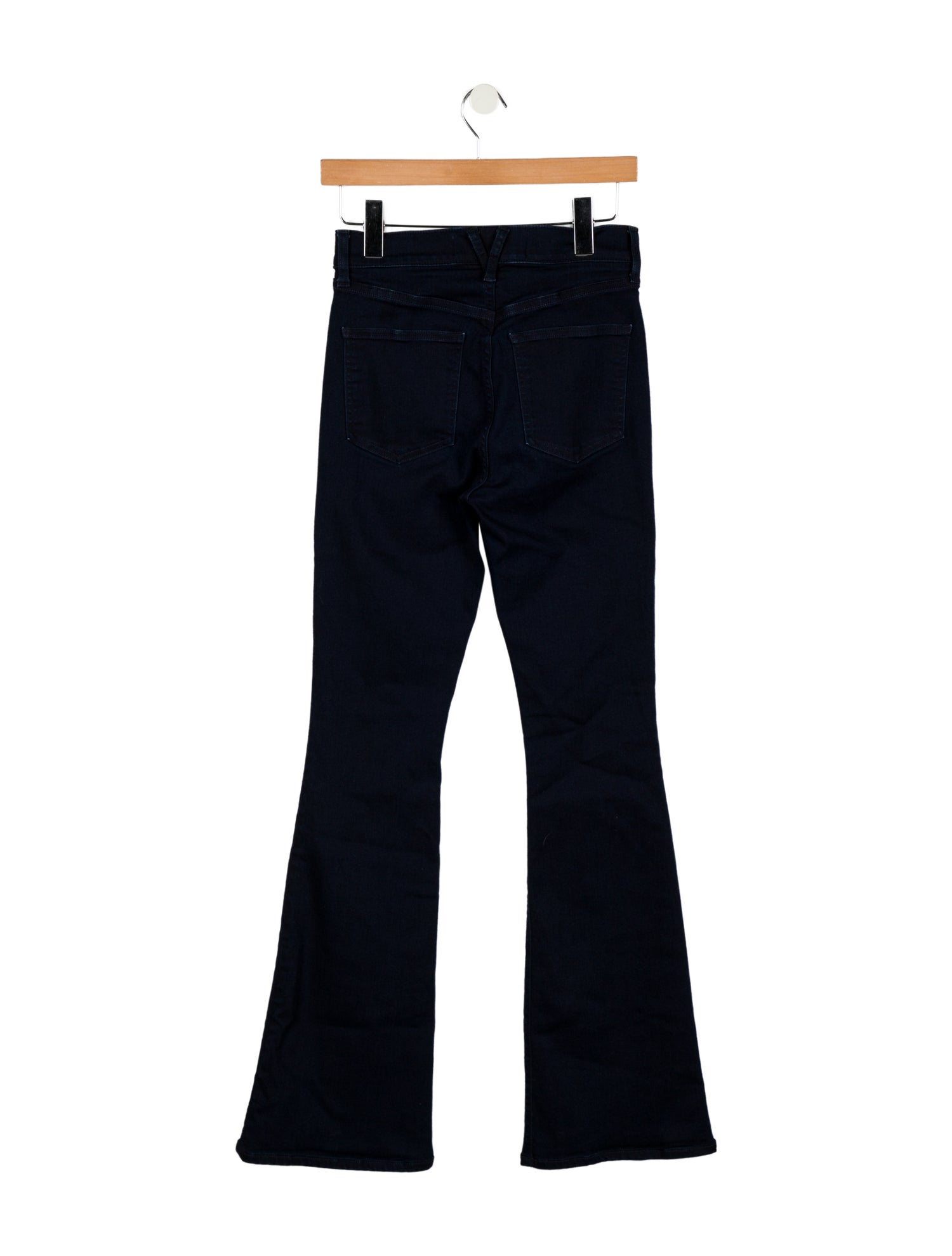 Veronica Beard High-Rise Straight Leg Jeans