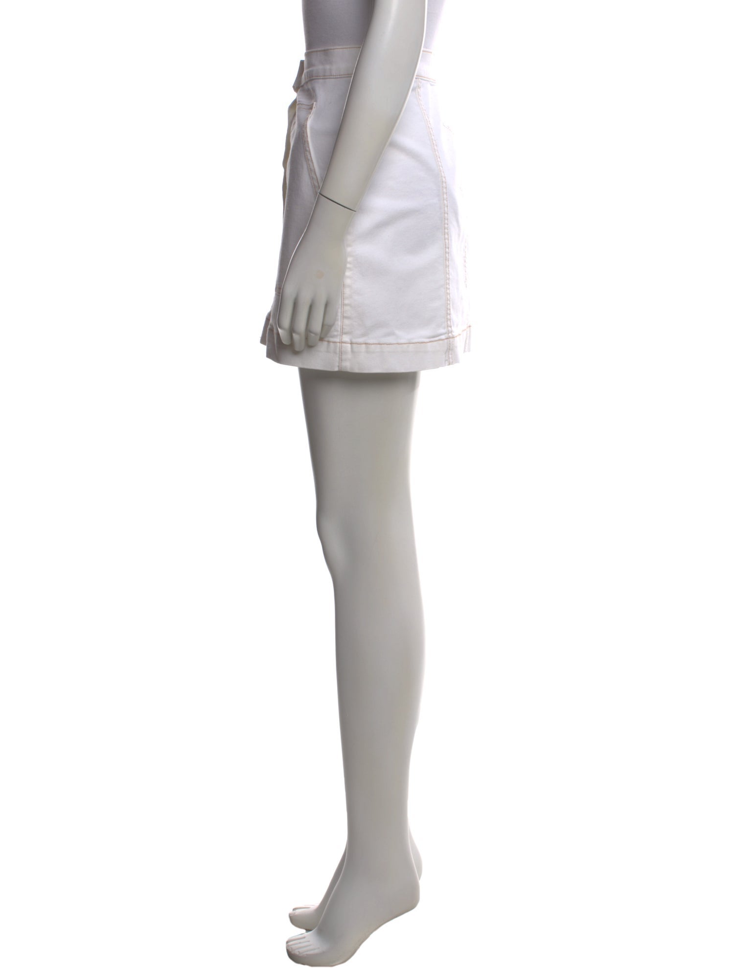 Veronica Beard Braided Accents Mini Skirt