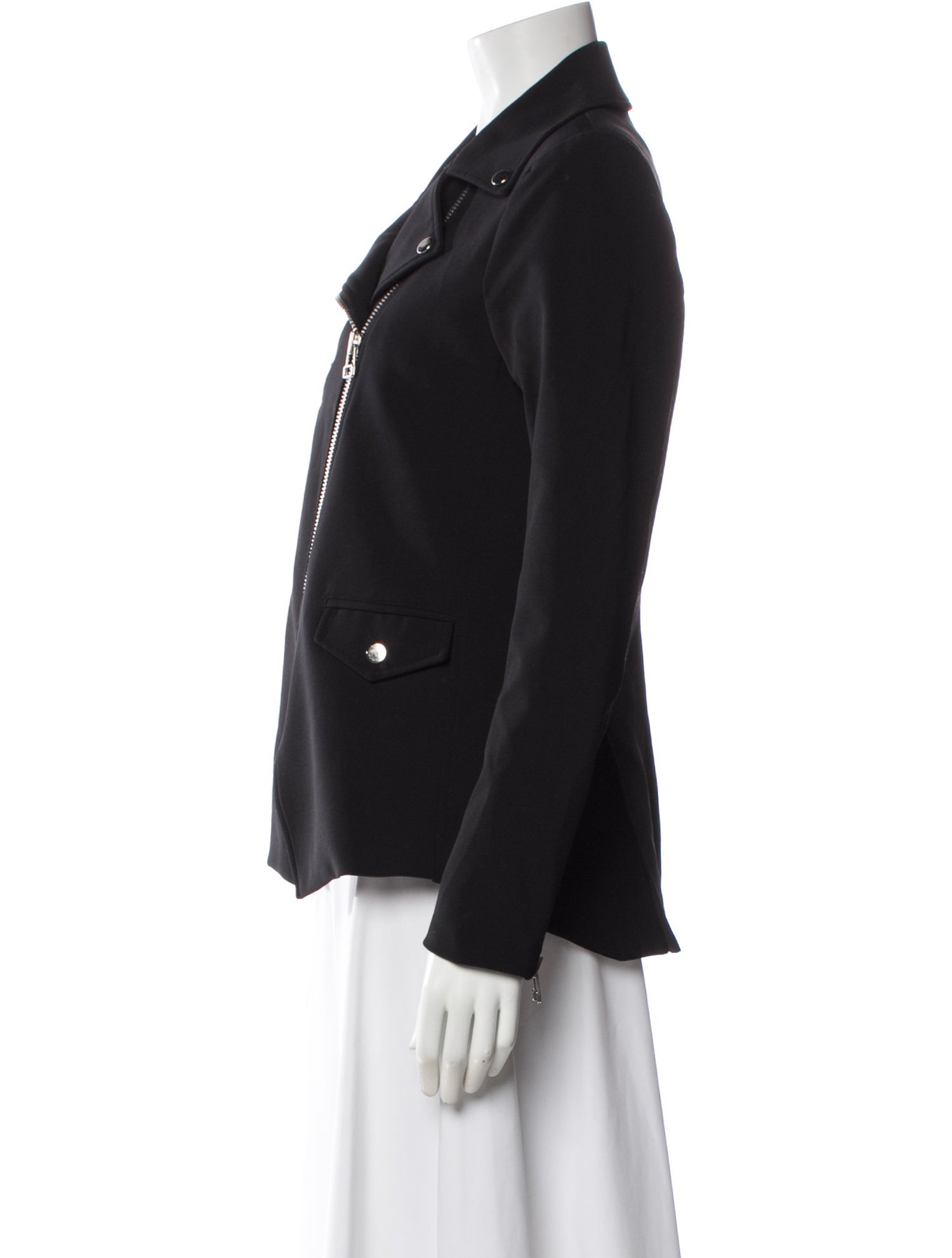 Veronica Beard Nylon Biker Jacket