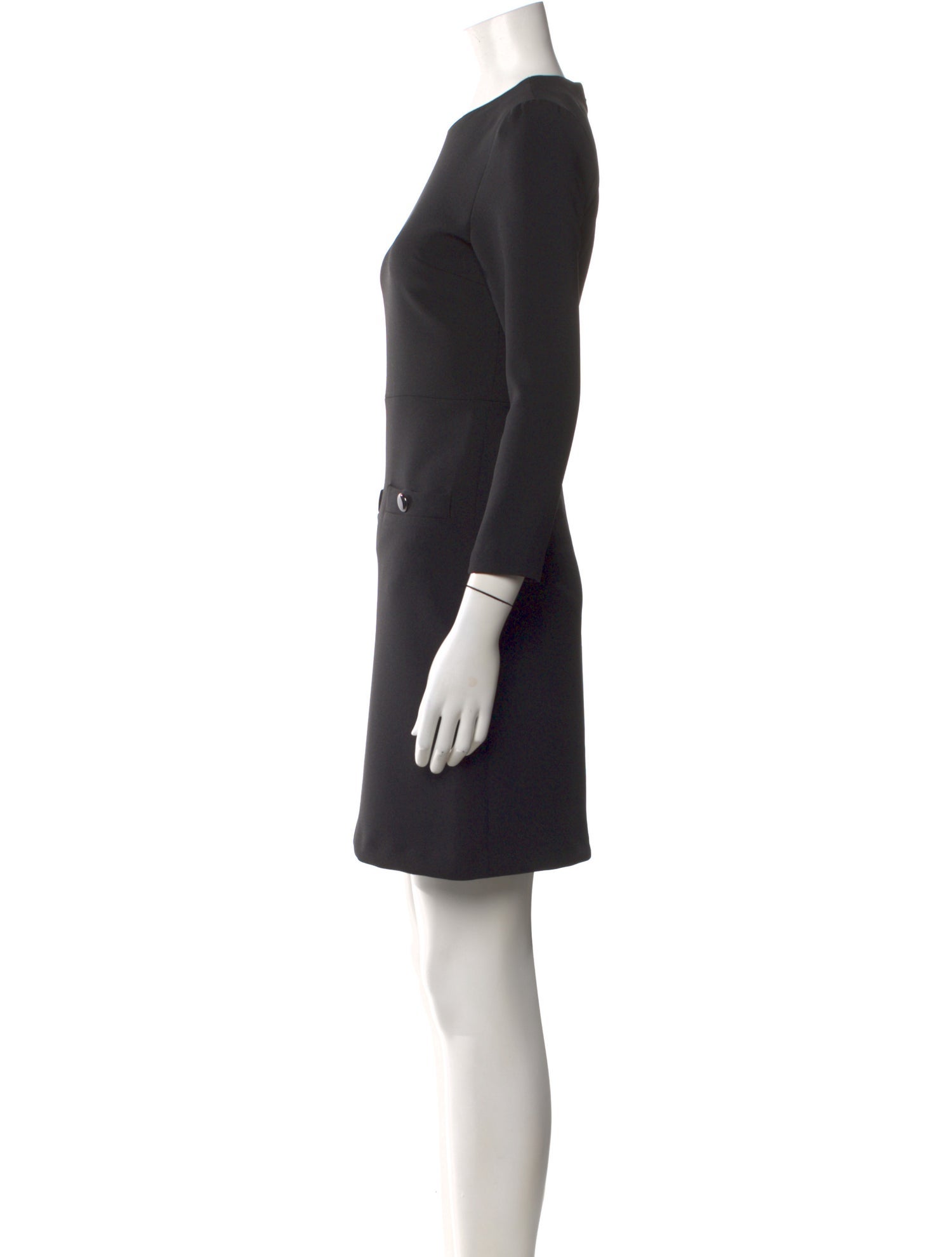 Veronica Beard Crew Neck Mini Dress