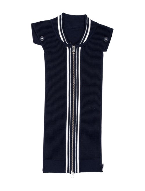 Veronica Beard Knit Dickie White