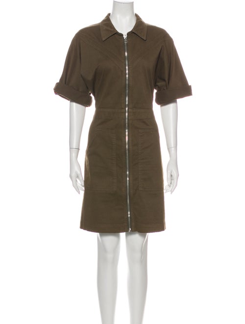 Veronica Beard Mini Dress Green