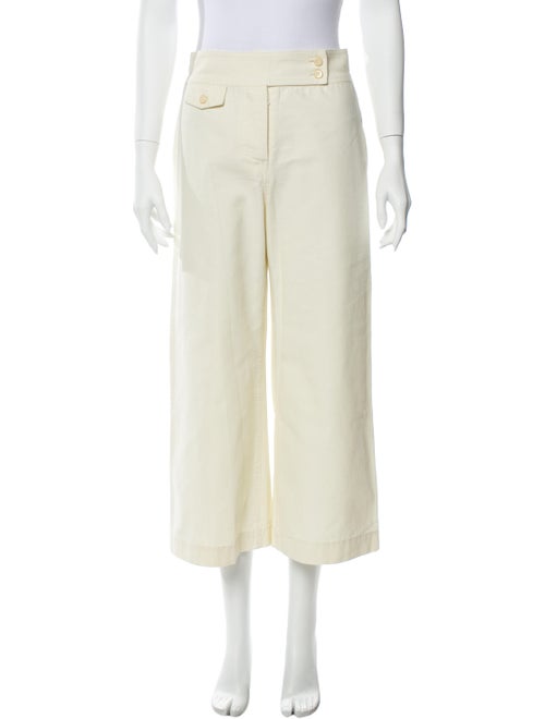 Veronica Beard High-Rise Wide Leg Jeans