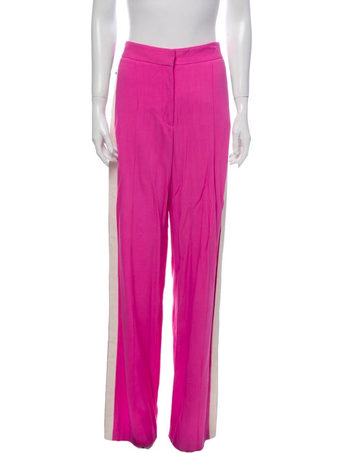 Veronica Beard Wide Leg Pants Pink