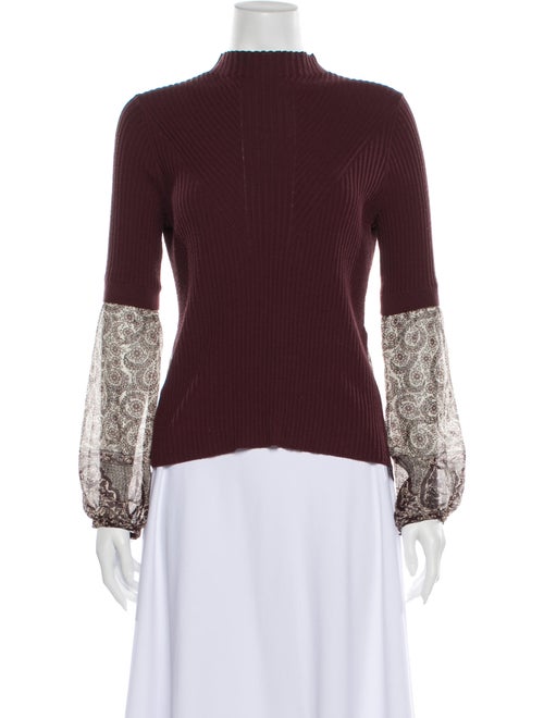 Veronica Beard Mock Neck Sweater