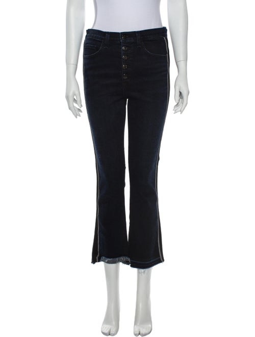 Veronica Beard Carolyn Straight Leg Jeans Blue