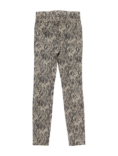 Veronica Beard Animal Print Skinny Leg Pants